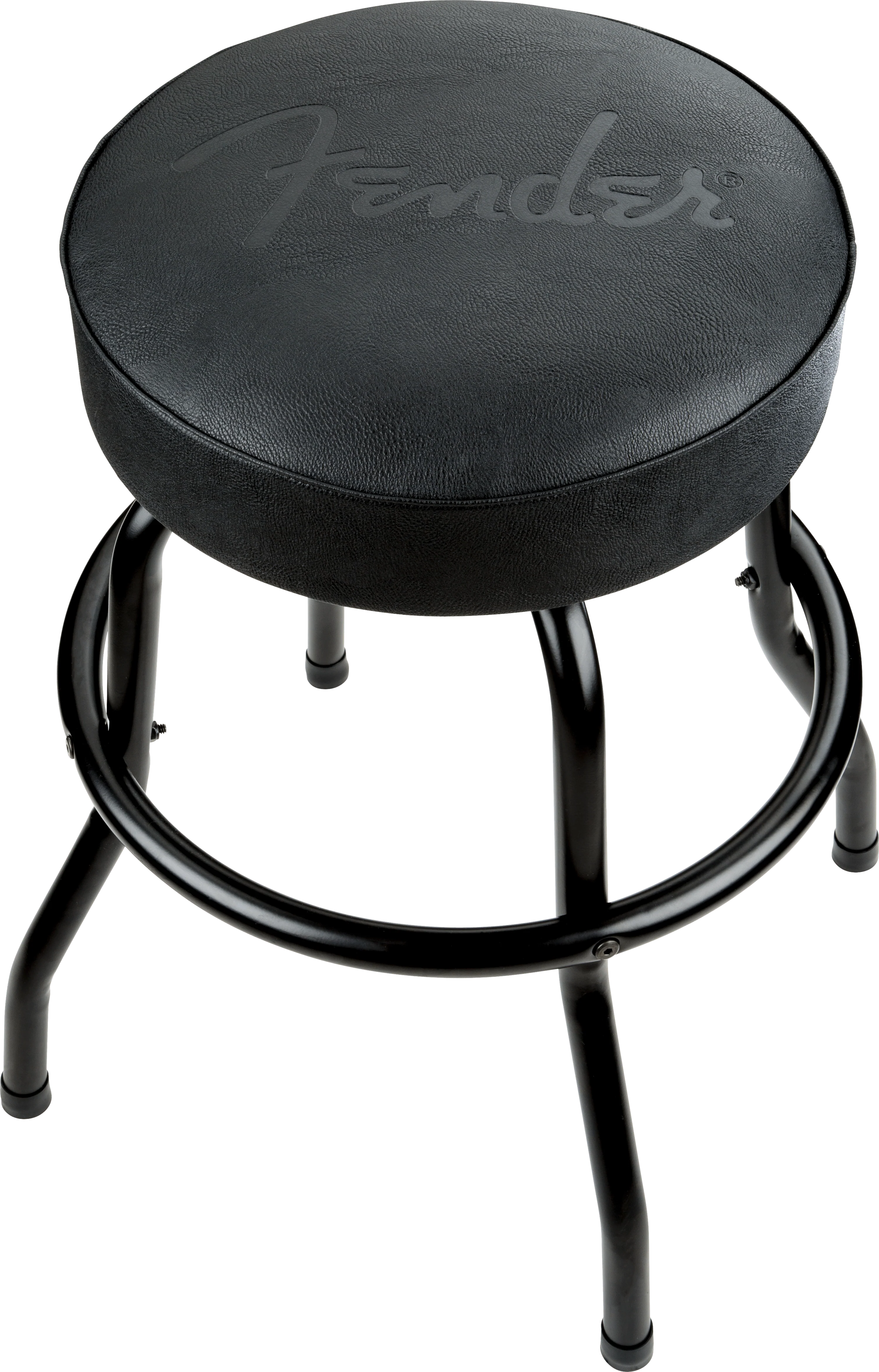Fender® Embossed Black Logo Barstool, Black 1 Fender® Embossed Black Logo Barstool, Black
