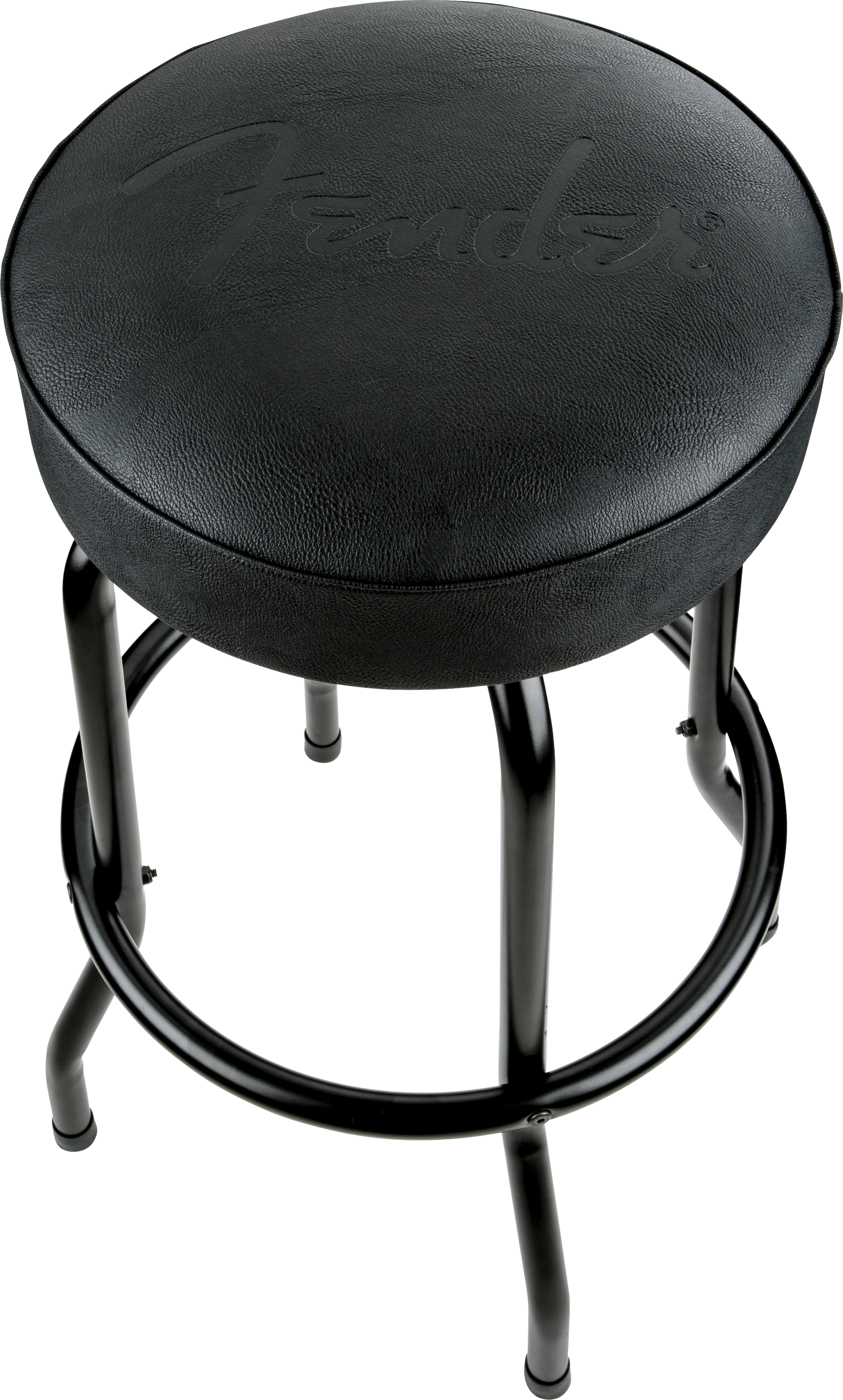 Fender® Embossed Black Logo Barstool, Black 3 Fender® Embossed Black Logo Barstool, Black
