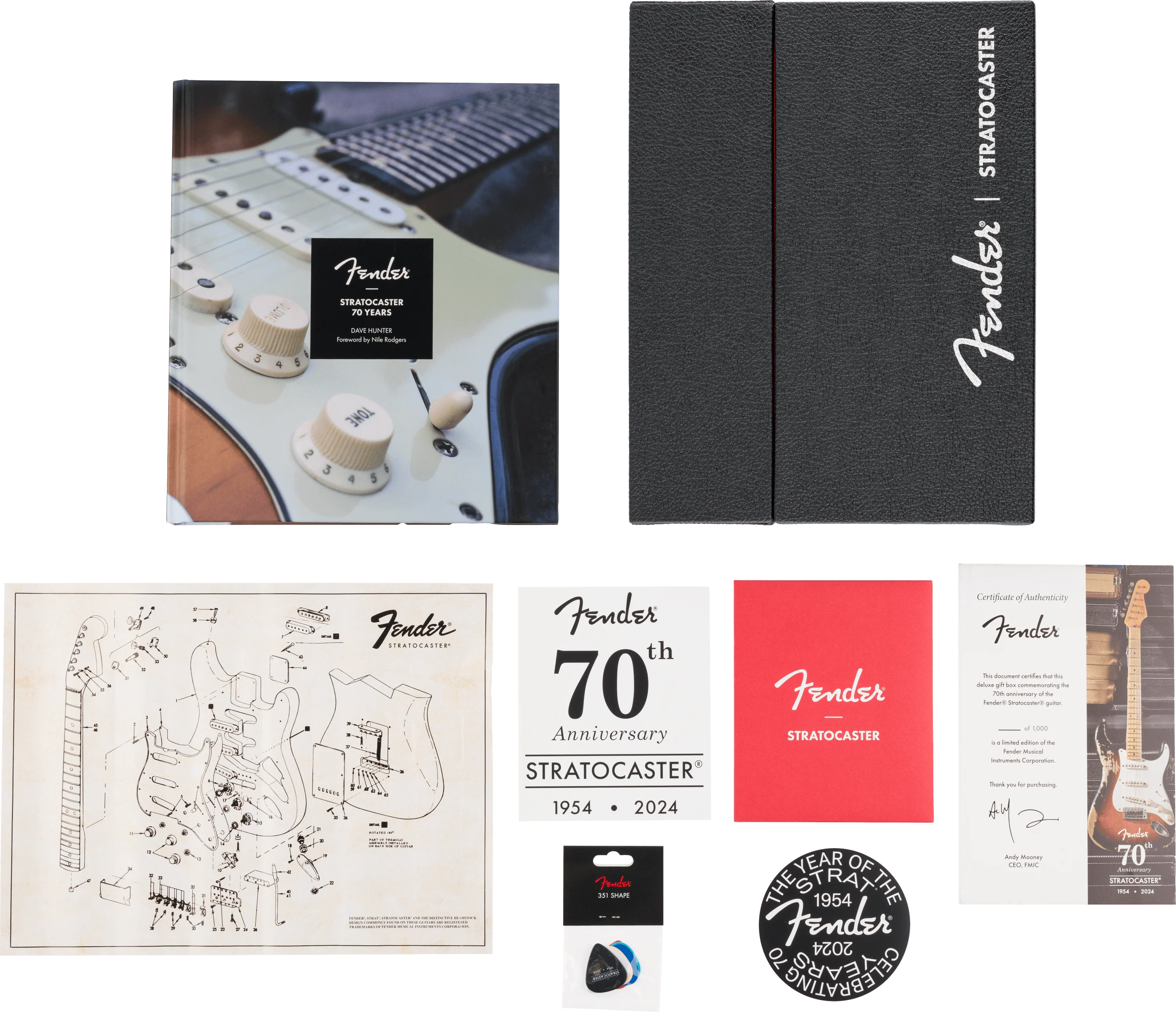 Fender Stratocaster® 70th Anniversary Deluxe Book 2 Fender Stratocaster® 70th Anniversary Deluxe Book
