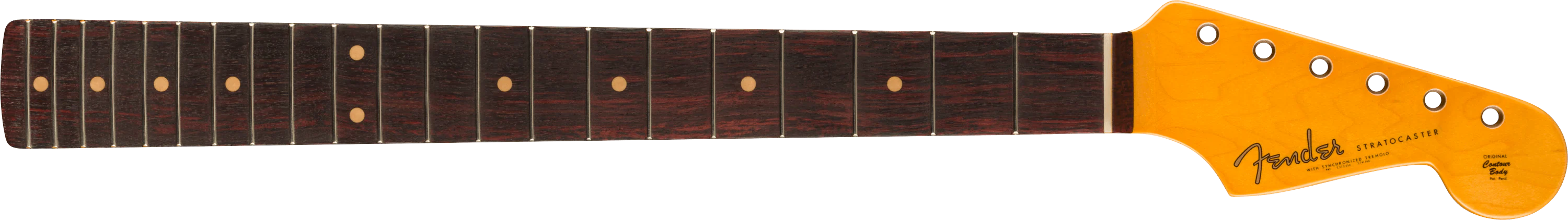 American Vintage II 1961 Stratocaster® Neck, 21 Vintage Tall Frets, 7.25" Radius, Rosewood