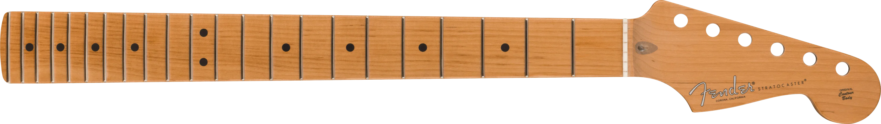 American Pro II Strat Neck, 22 Narrow Tall Frets, 9.5", Roasted Maple