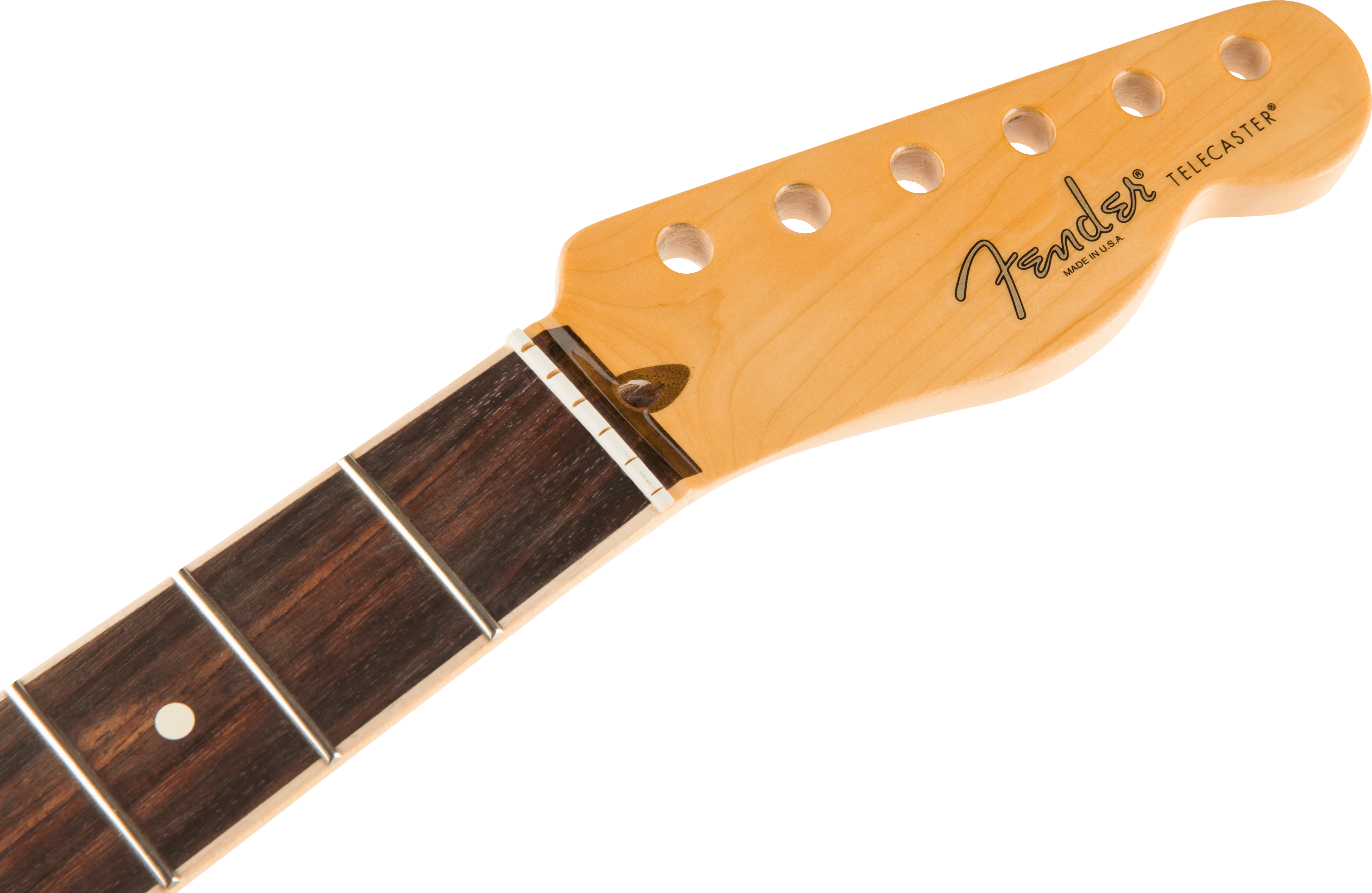 American Channel Bound Telecaster® Neck, 21 Med Jumbo Frets - Rosewood 2 American Channel Bound Telecaster® Neck, 21 Med Jumbo Frets - Rosewood
