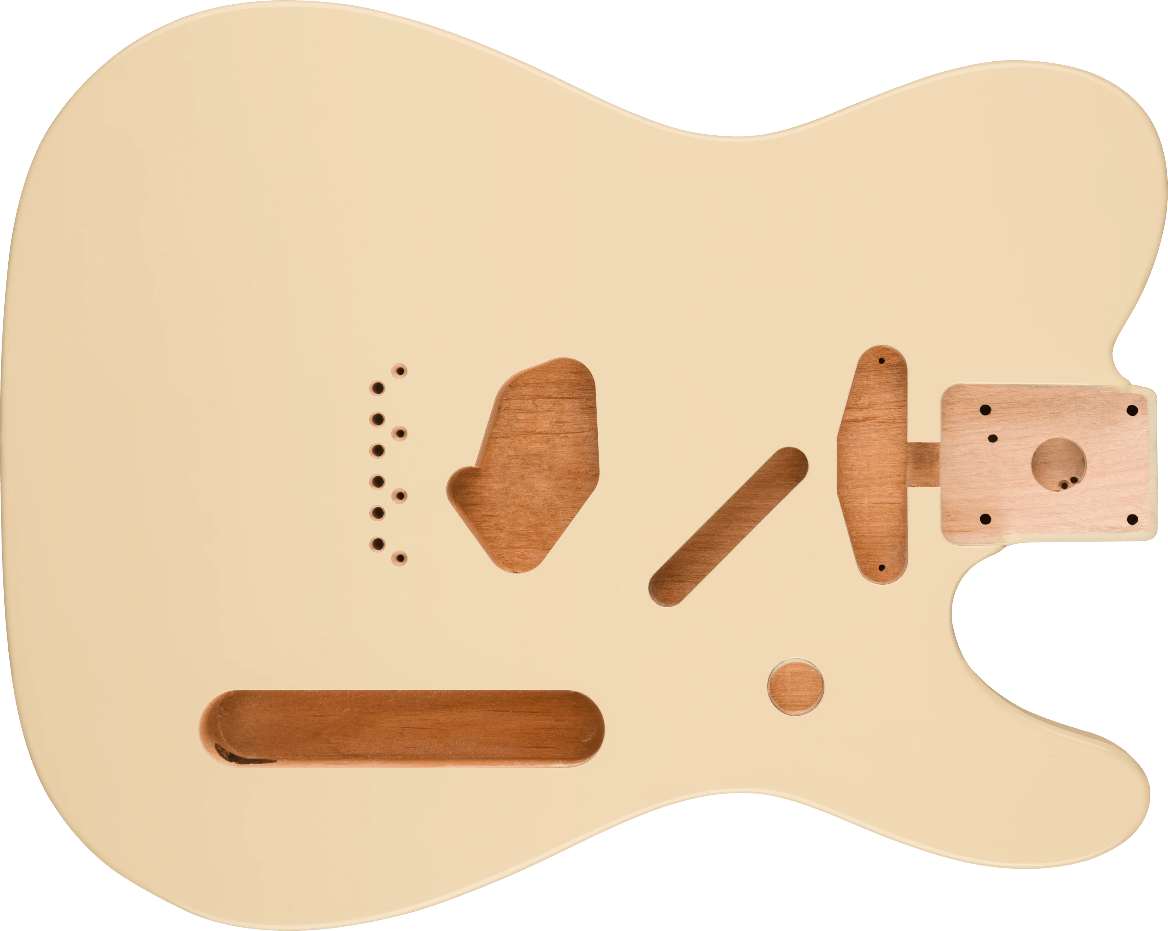 Classic Series 60's Telecaster® SS Alder Body Vintage Bridge Mount - Olympic White 1 Classic Series 60's Telecaster® SS Alder Body Vintage Bridge Mount - Olympic White