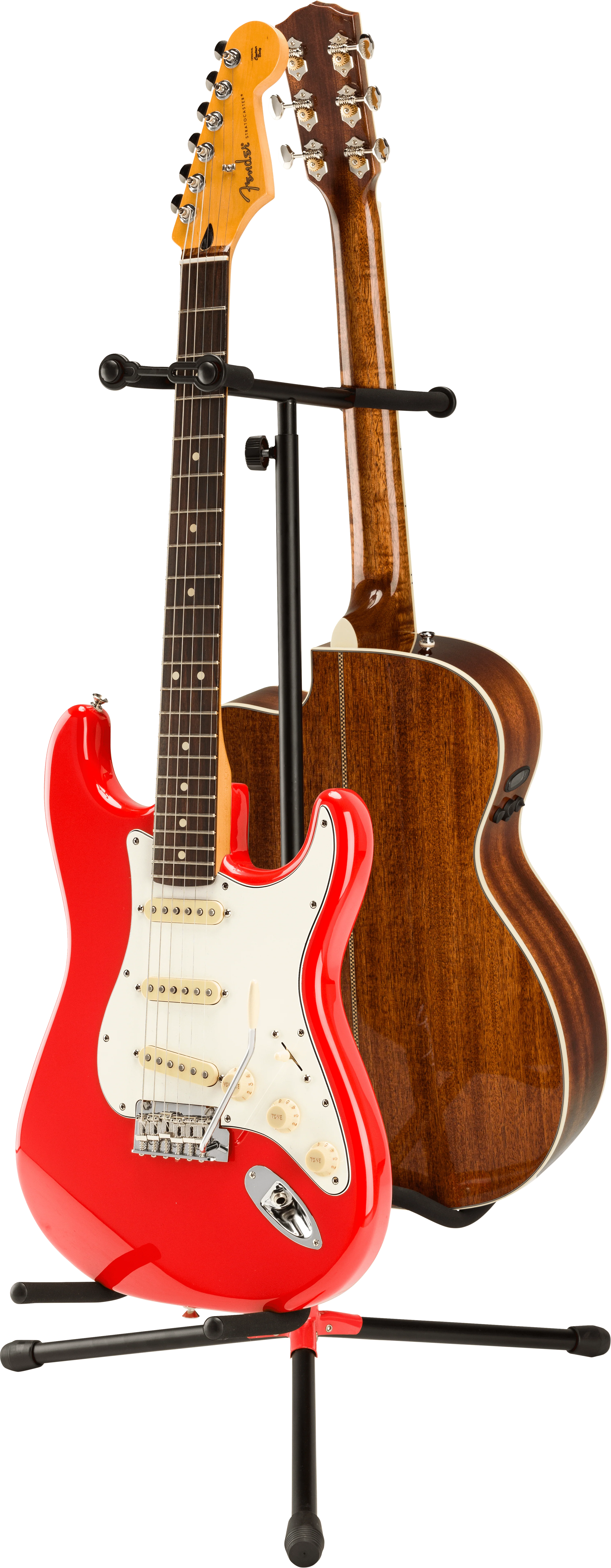 Adjustable Double Cradle Guitar Stand 2 Adjustable Double Cradle Guitar Stand