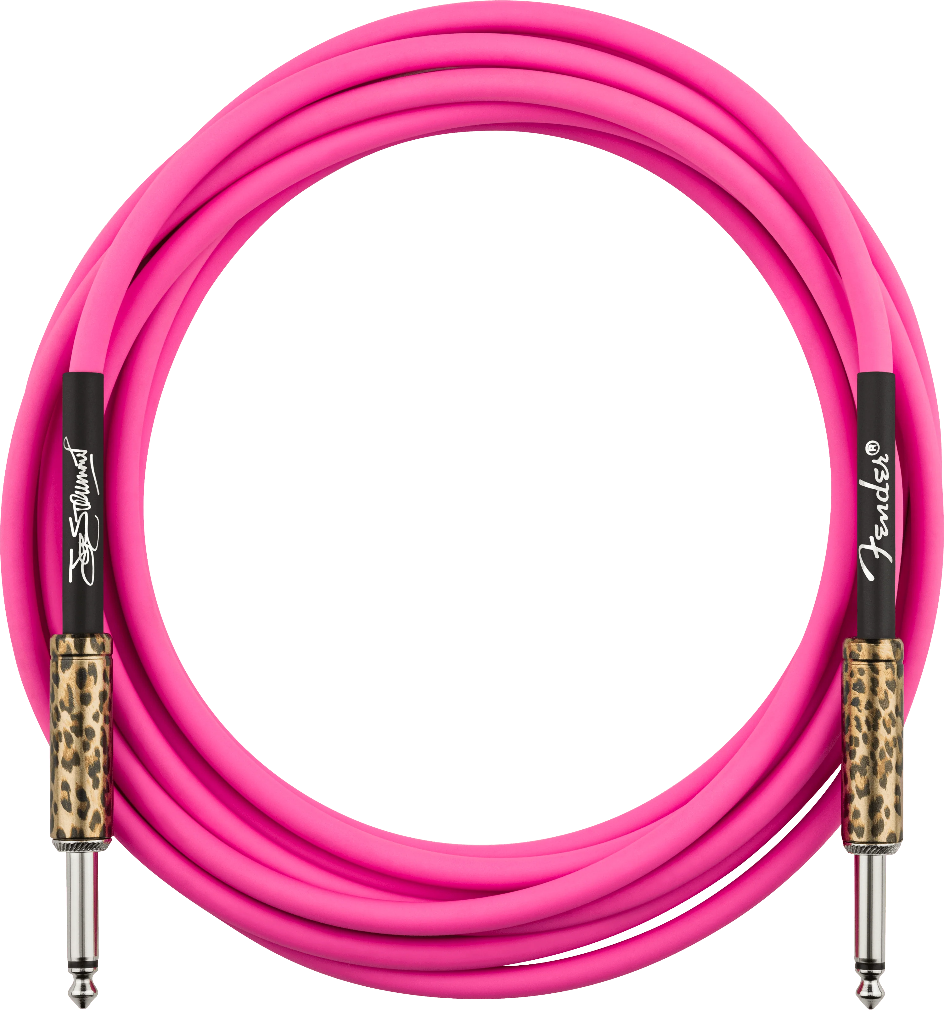 Joe Strummer 13' Instrument Cable, Pink Leopard 2 Joe Strummer 13' Instrument Cable, Pink Leopard