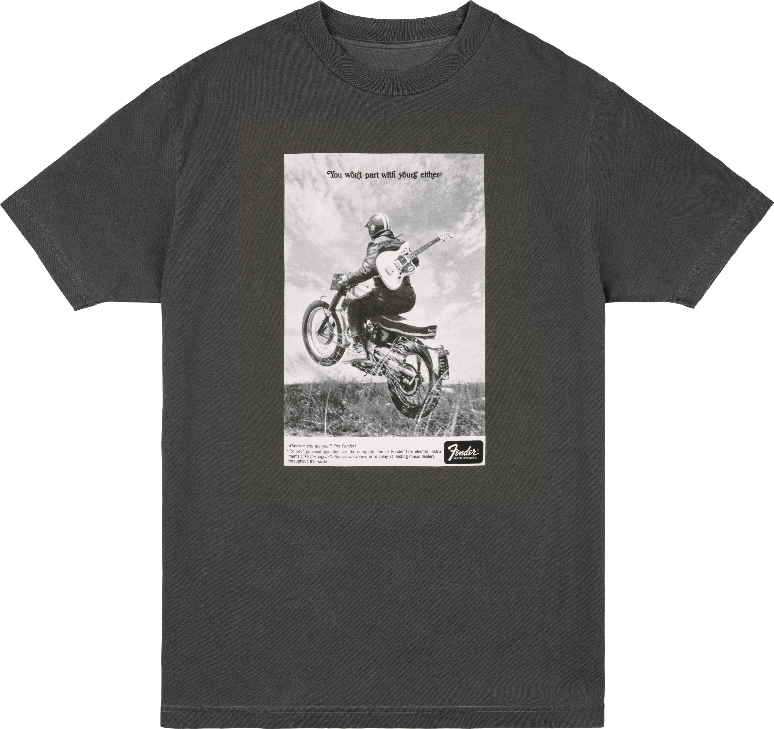 Vintage Ad Tee, Motorcycle Rider 1 Vintage Ad Tee, Motorcycle Rider