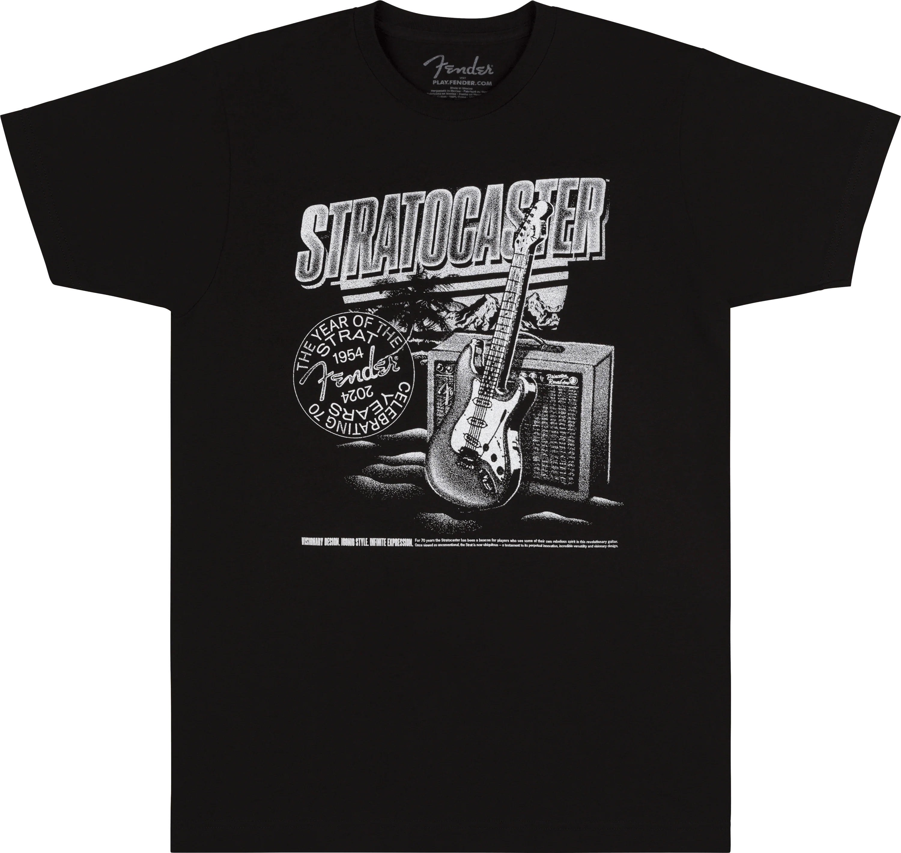 Fender Stratocaster™ 70th Anniversary, Tee 3 Fender Stratocaster™ 70th Anniversary, Tee