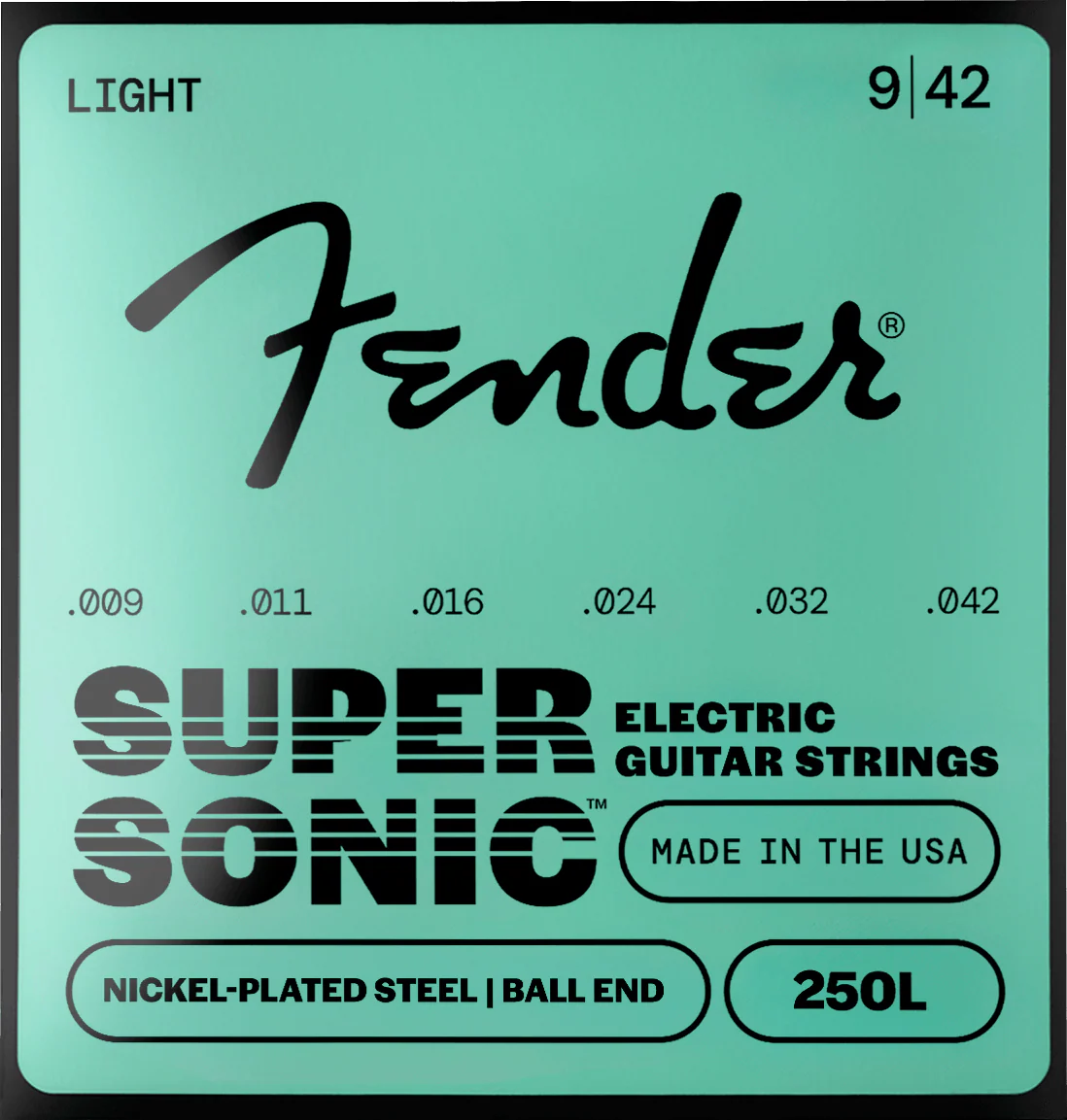 SuperSonic™ 250 Nickel-Plated Steel Guitar Strings 3 SuperSonic™ 250 Nickel-Plated Steel Guitar Strings