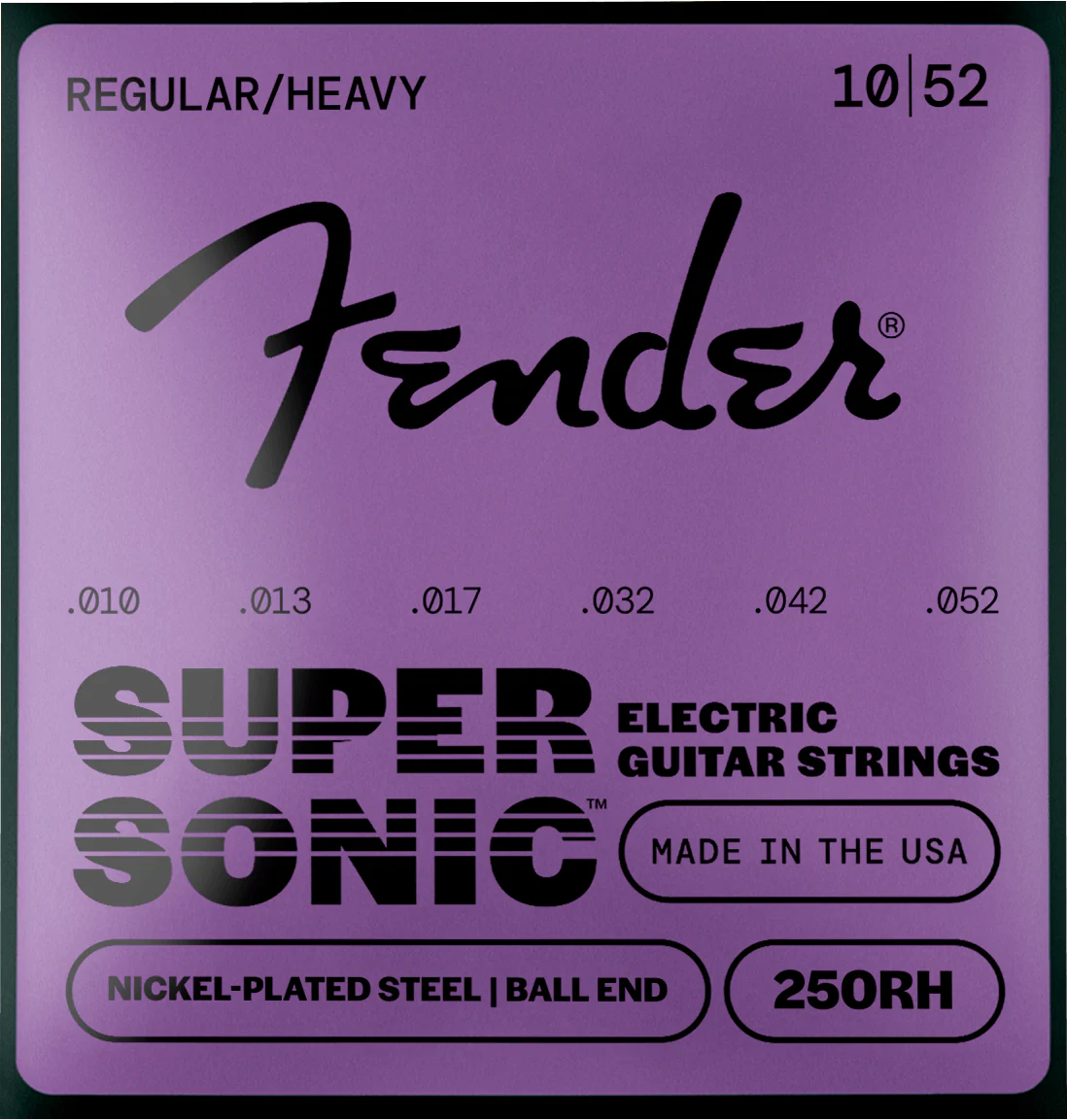 SuperSonic™ 250 Nickel-Plated Steel Guitar Strings 6 SuperSonic™ 250 Nickel-Plated Steel Guitar Strings