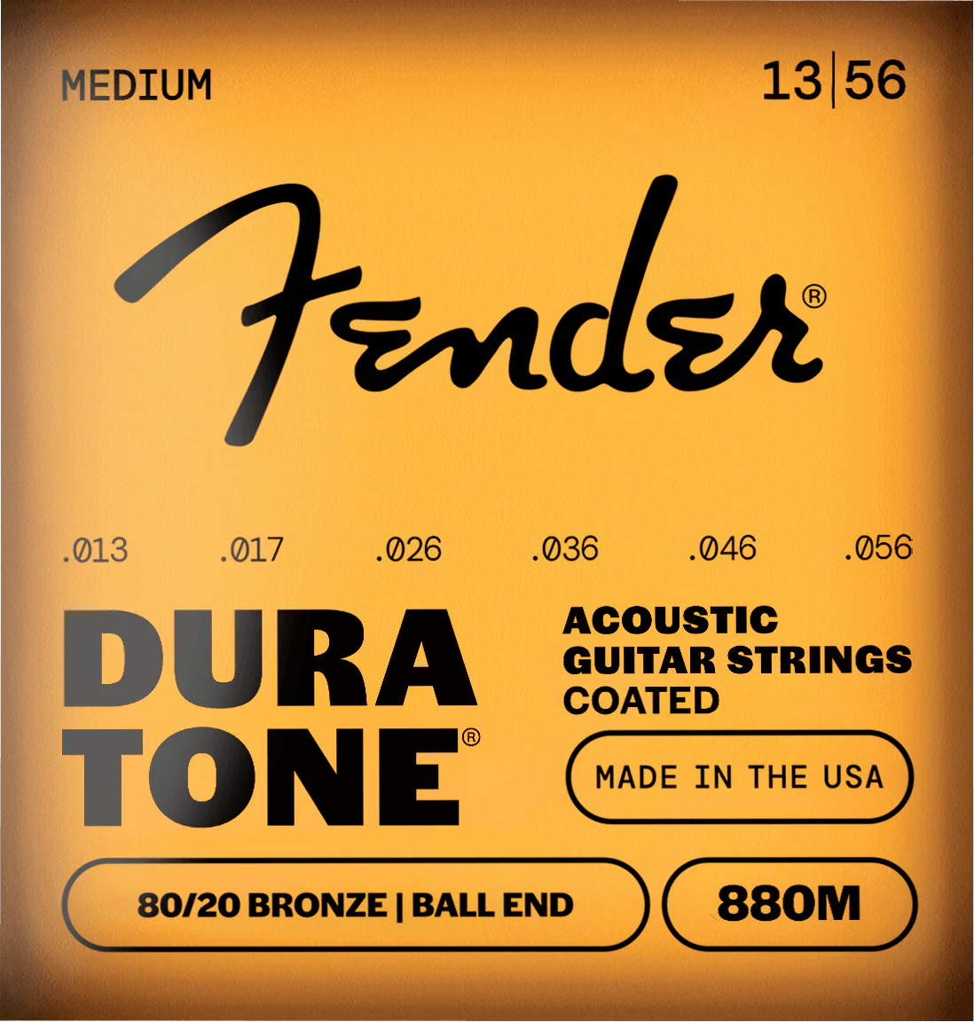 Dura-Tone® 880 Coated 80/20 Bronze Acoustic Guitar Strings 4 Dura-Tone® 880 Coated 80/20 Bronze Acoustic Guitar Strings