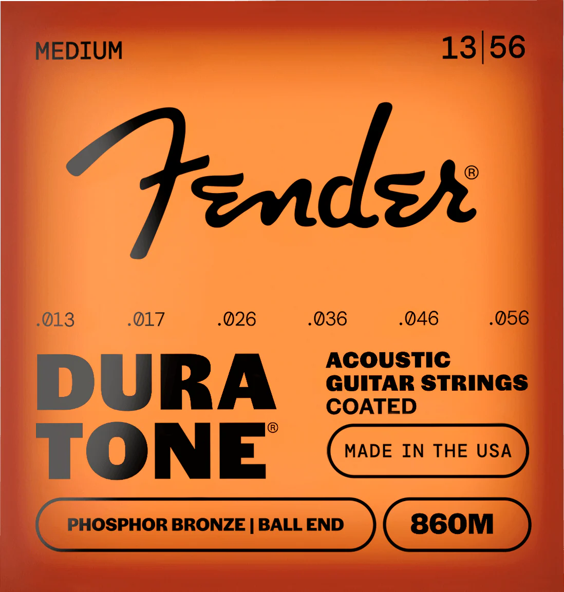 Dura-Tone® 860 Coated Phosphor Bronze Acoustic Guitar Strings 5 Dura-Tone® 860 Coated Phosphor Bronze Acoustic Guitar Strings