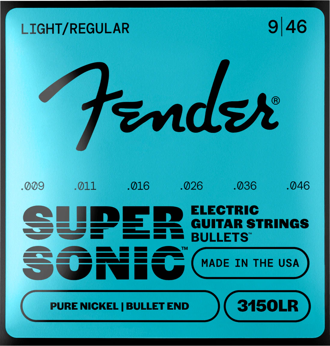 SuperSonic™ Bullets™ 3150 Pure Nickel Guitar Strings 3 SuperSonic™ Bullets™ 3150 Pure Nickel Guitar Strings