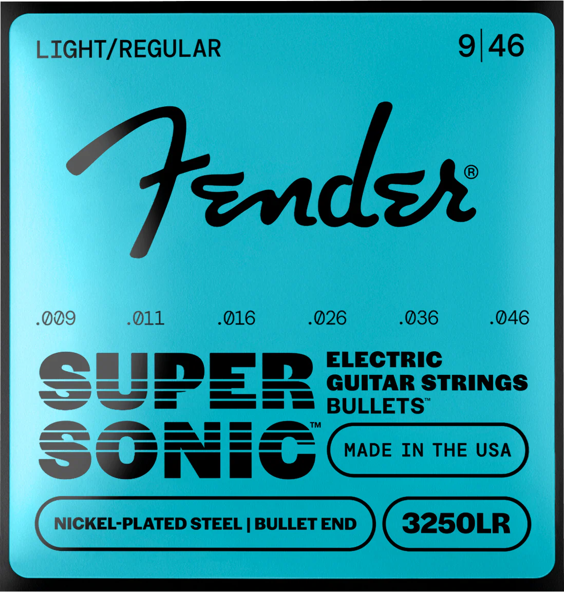 SuperSonic™ Bullets™ 3250 Nickel-Plated Steel Guitar Strings 3 SuperSonic™ Bullets™ 3250 Nickel-Plated Steel Guitar Strings