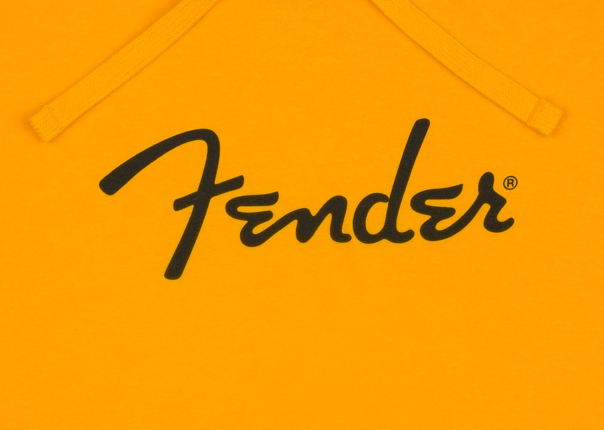 Fender® Spaghetti Logo Hoodie, Butterscotch Blonde 2 Fender® Spaghetti Logo Hoodie, Butterscotch Blonde