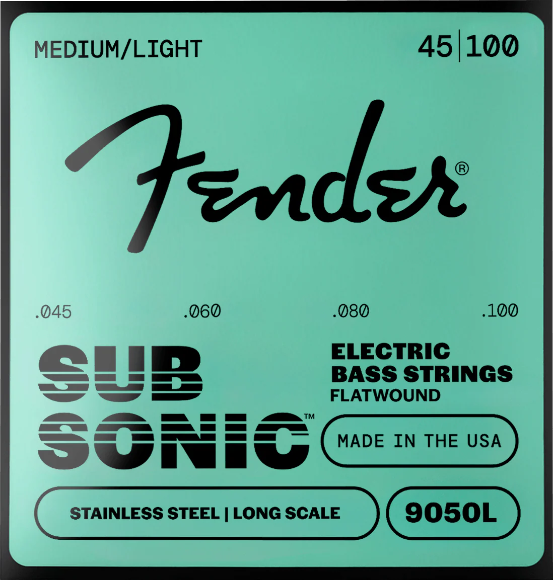 SubSonic™ 9050 Flatwound Stainless Steel Bass Strings 1 SubSonic™ 9050 Flatwound Stainless Steel Bass Strings