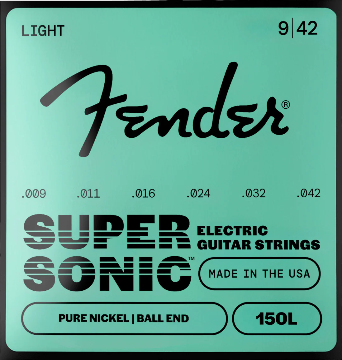 SuperSonic™ 150 Pure Nickel Guitar Strings