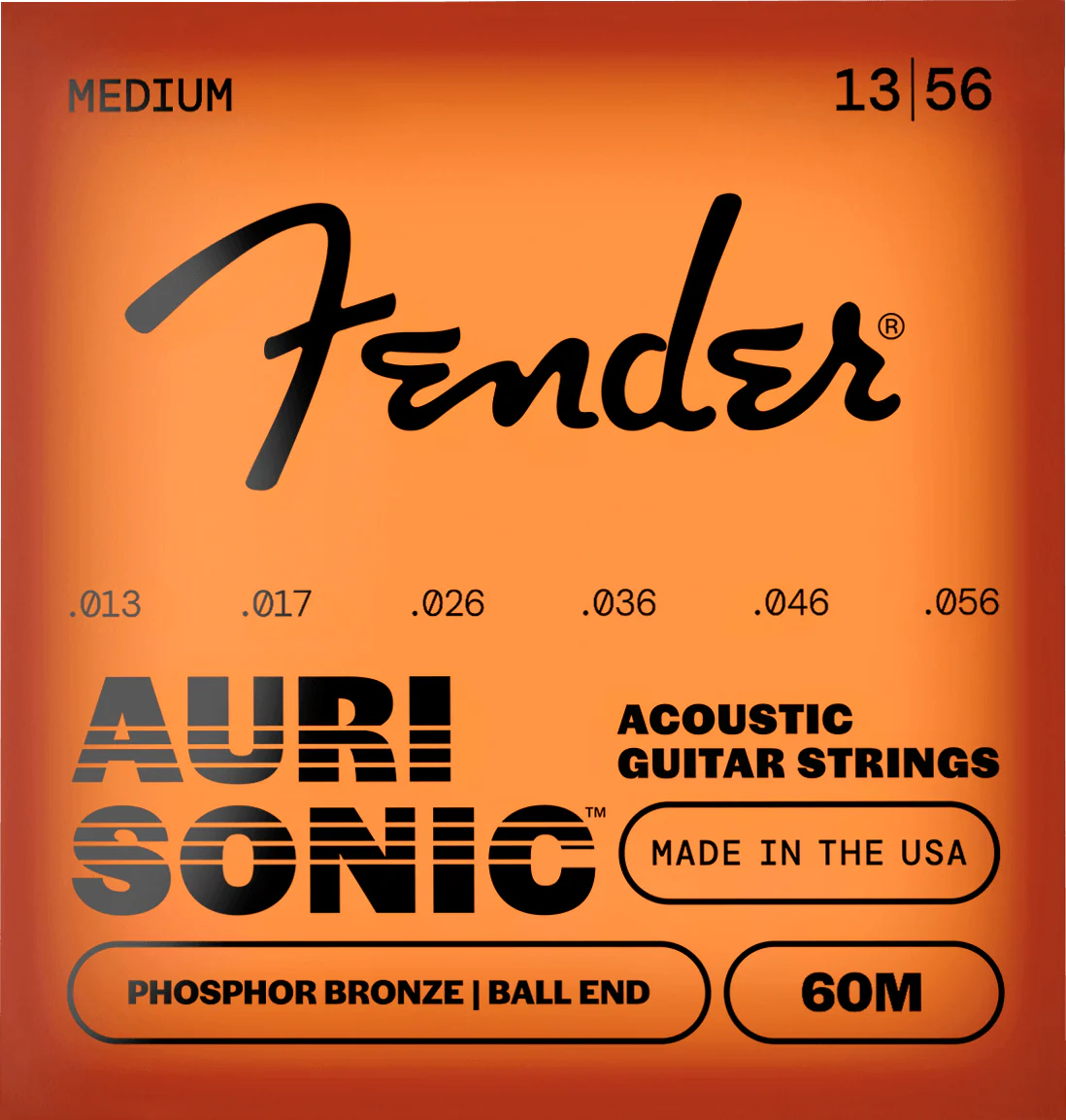 AuriSonic™ 60 Phosphor Bronze Acoustic Guitar Strings 5 AuriSonic™ 60 Phosphor Bronze Acoustic Guitar Strings