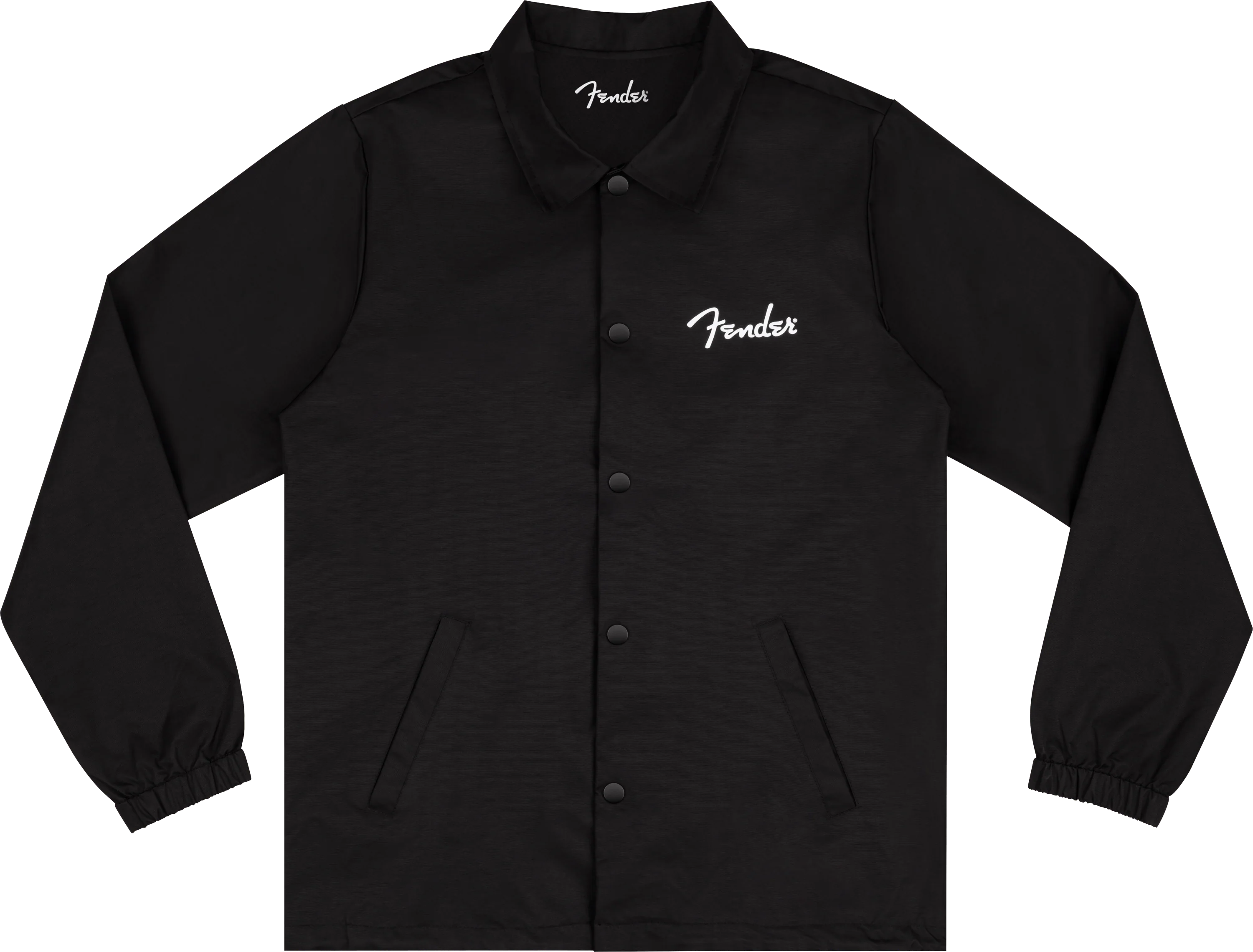 Fender® Spaghetti Logo Coaches Jacket 3 Fender® Spaghetti Logo Coaches Jacket