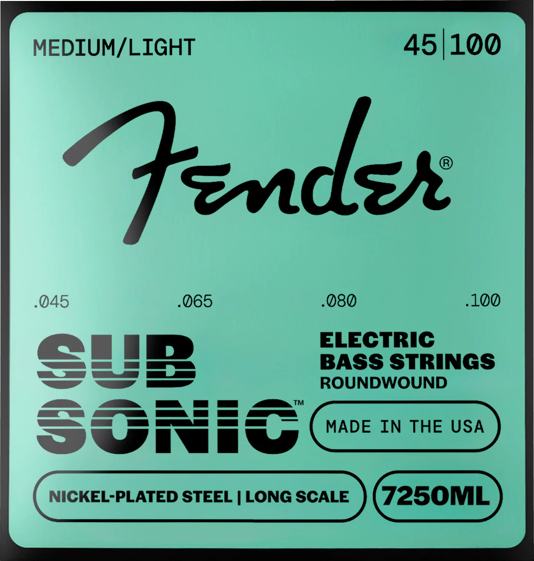 SubSonic™ 7250 Nickel-Plated Steel Bass Strings 3 SubSonic™ 7250 Nickel-Plated Steel Bass Strings