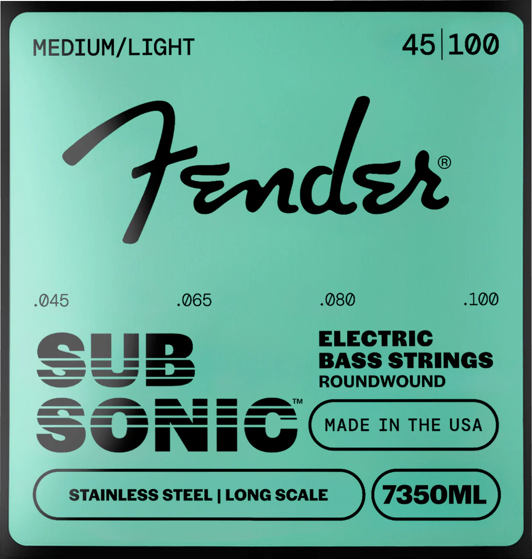 SubSonic™ 7350 Stainless Steel Bass Strings