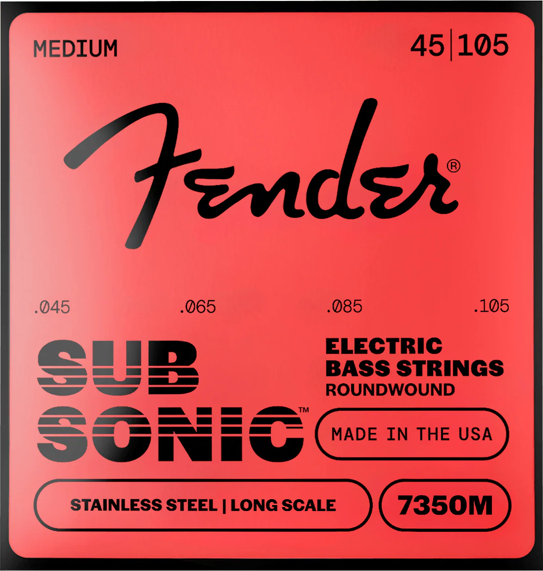 SubSonic™ 7350 Stainless Steel Bass Strings 3 SubSonic™ 7350 Stainless Steel Bass Strings
