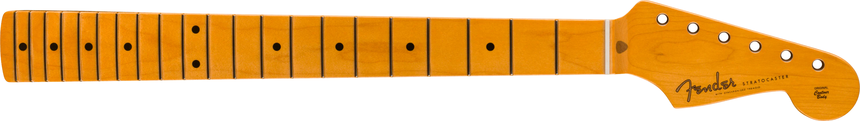 American Vintage II 1957 Stratocaster Neck, 21 Vintage Tall Frets, 7.25" Radius, Maple