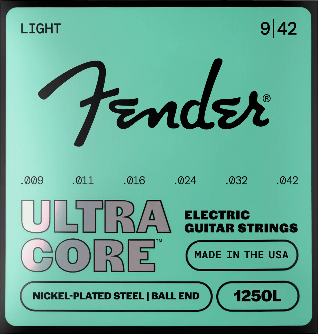UltraCore™ 1250 Nickel-Plated Steel Guitar Strings
