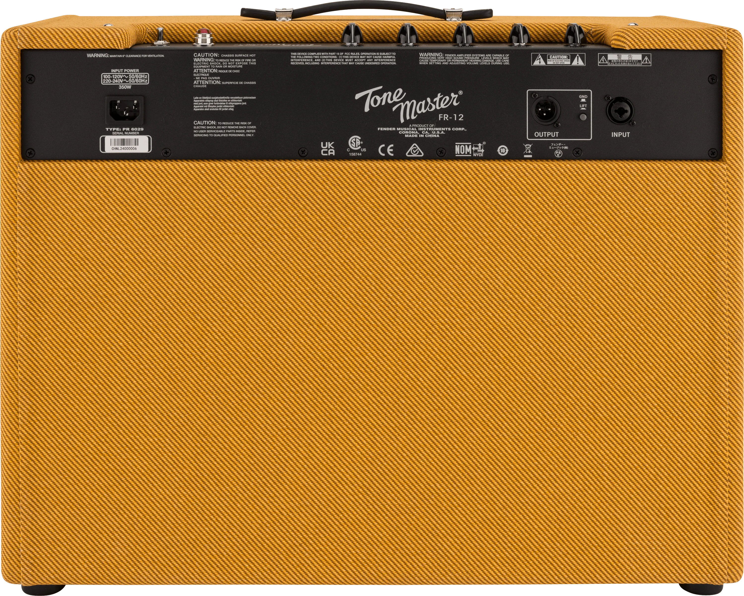 Tone Master® FR-12 Tweed 2 Tone Master® FR-12 Tweed