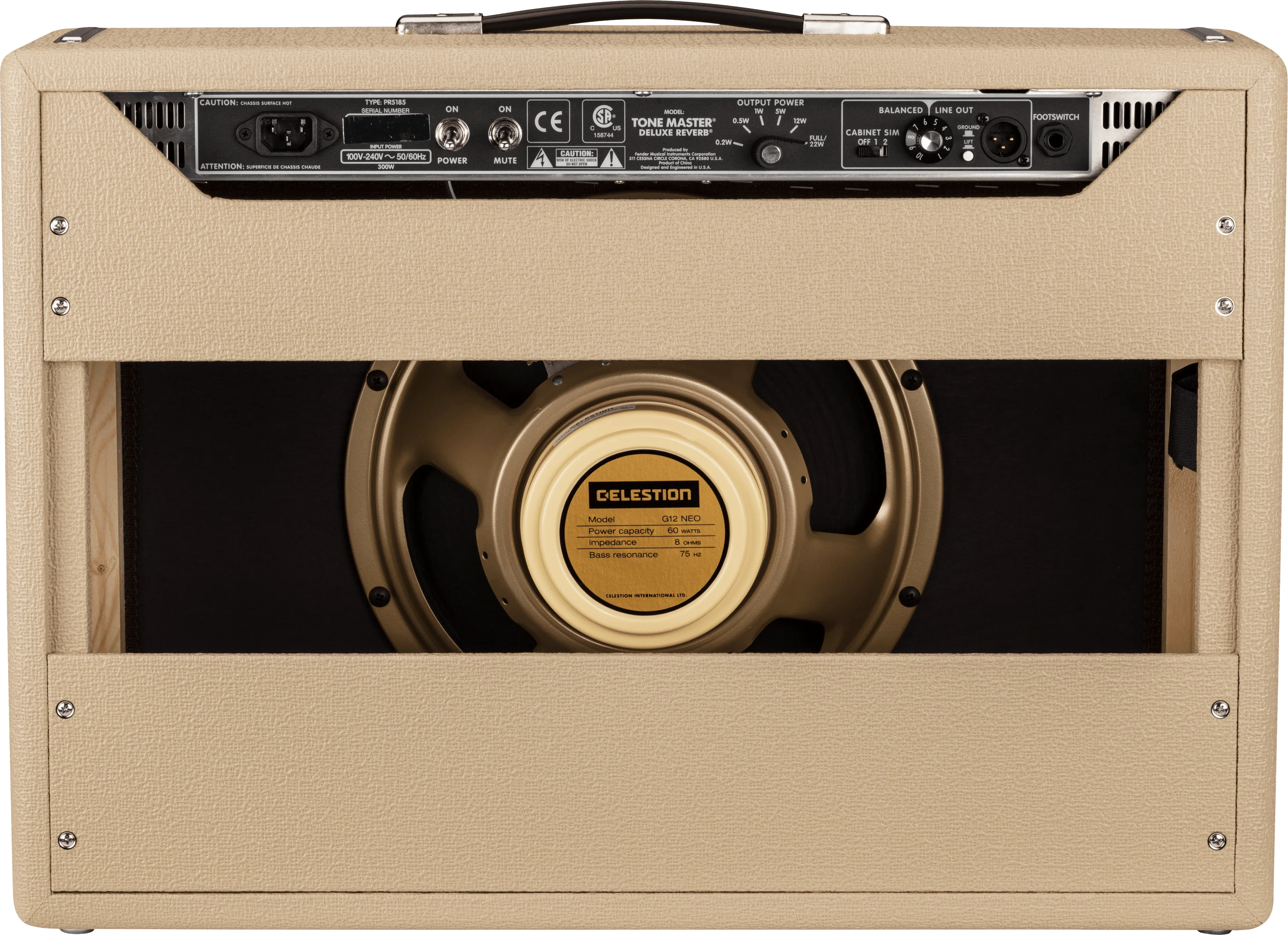 Tone Master® Deluxe Reverb® Blonde 2 Tone Master® Deluxe Reverb® Blonde