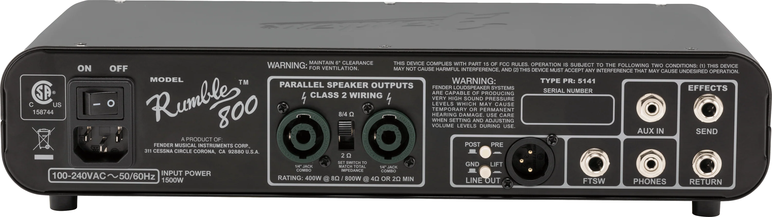 Rumble™ 800 HD 2 Rumble™ 800 HD