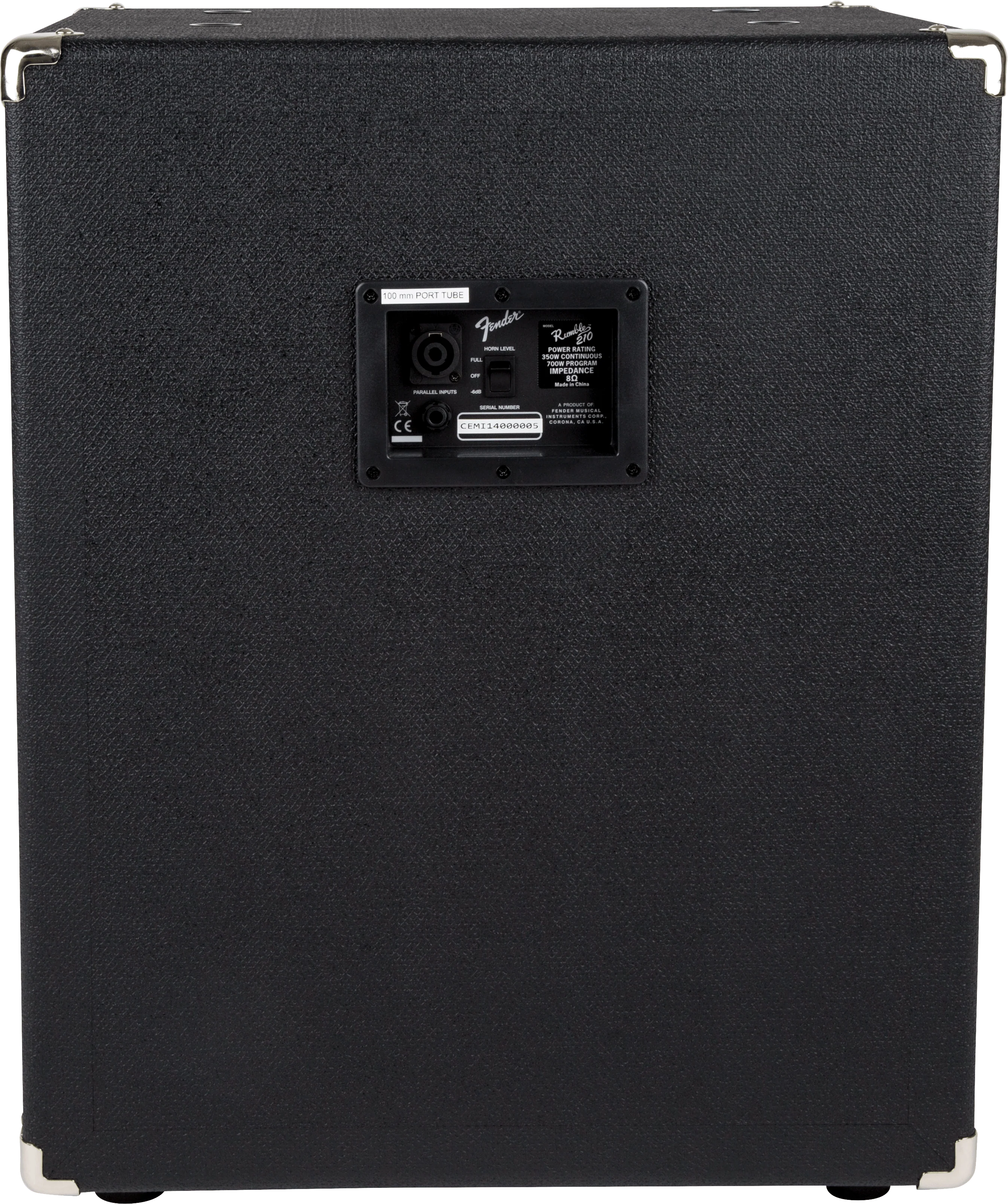 Rumble™ 210 Cabinet, Black 2 Rumble™ 210 Cabinet, Black