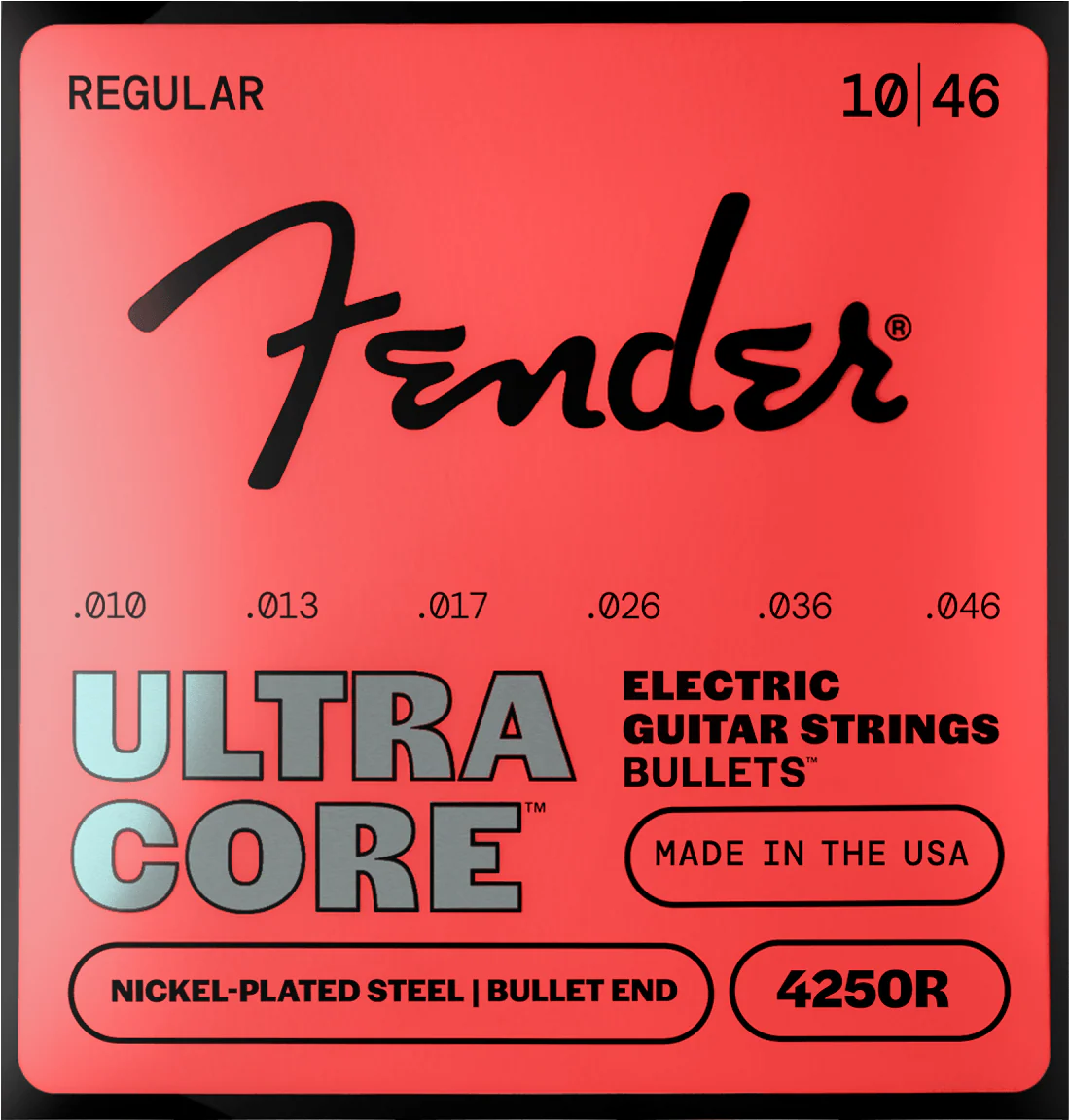 UltraCore™ Bullets™ 4250 Nickel-Plated Steel Guitar Strings 3 UltraCore™ Bullets™ 4250 Nickel-Plated Steel Guitar Strings