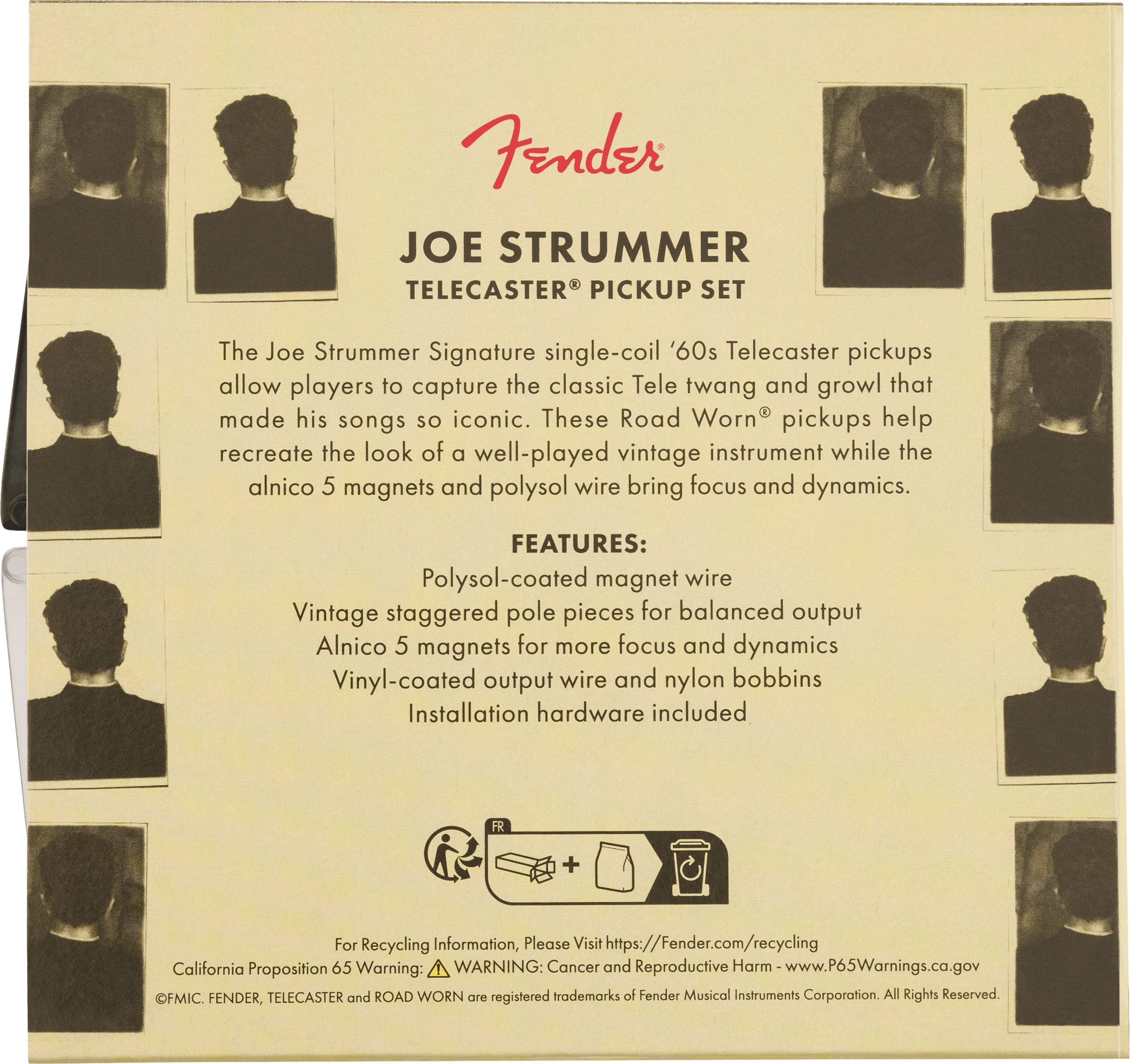 Joe Strummer Signature Telecaster® Pickup Set 2 Joe Strummer Signature Telecaster® Pickup Set