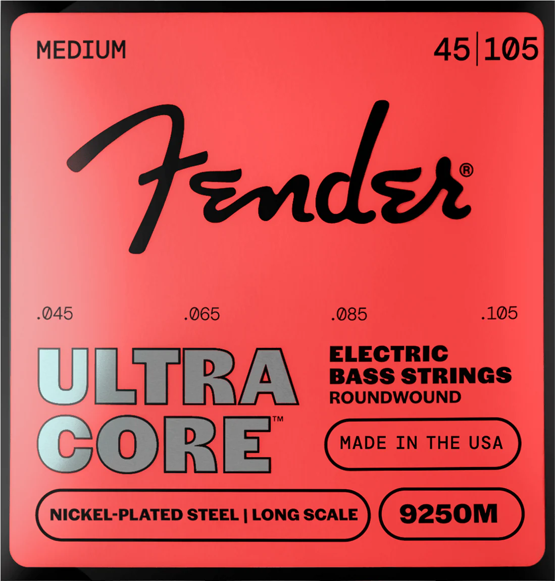 UltraCore™ 9250 Nickel-Plated Steel Bass Strings 3 UltraCore™ 9250 Nickel-Plated Steel Bass Strings