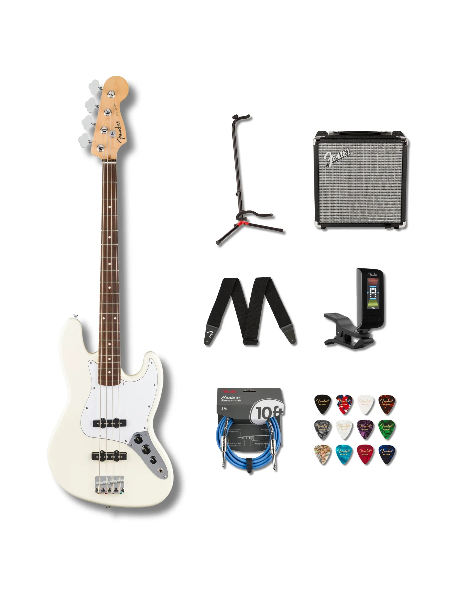 Standard Jazz Bass Beginner's Bundle 1 Standard Jazz Bass Beginner's Bundle