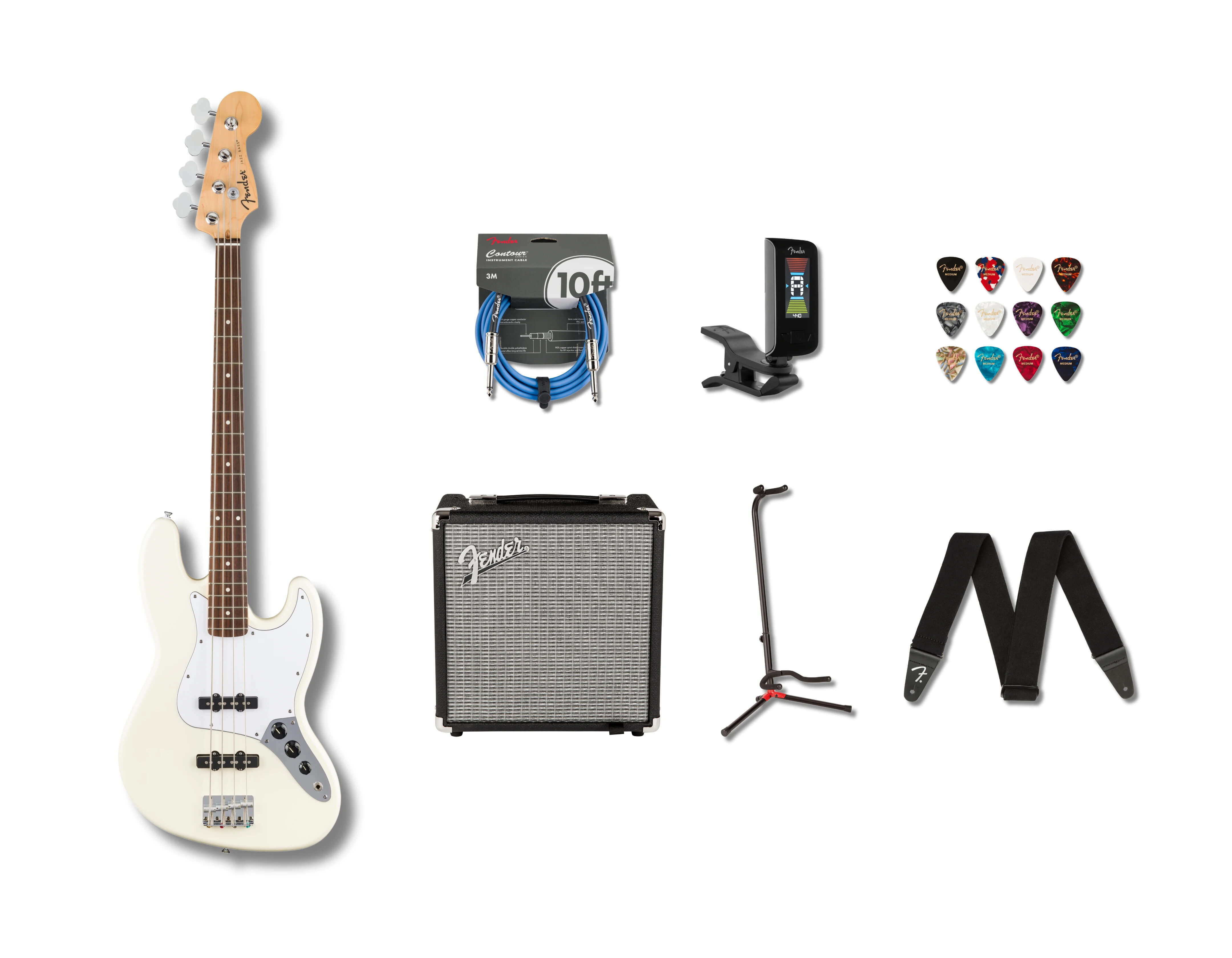 Standard Jazz Bass Beginner's Bundle 2 Standard Jazz Bass Beginner's Bundle
