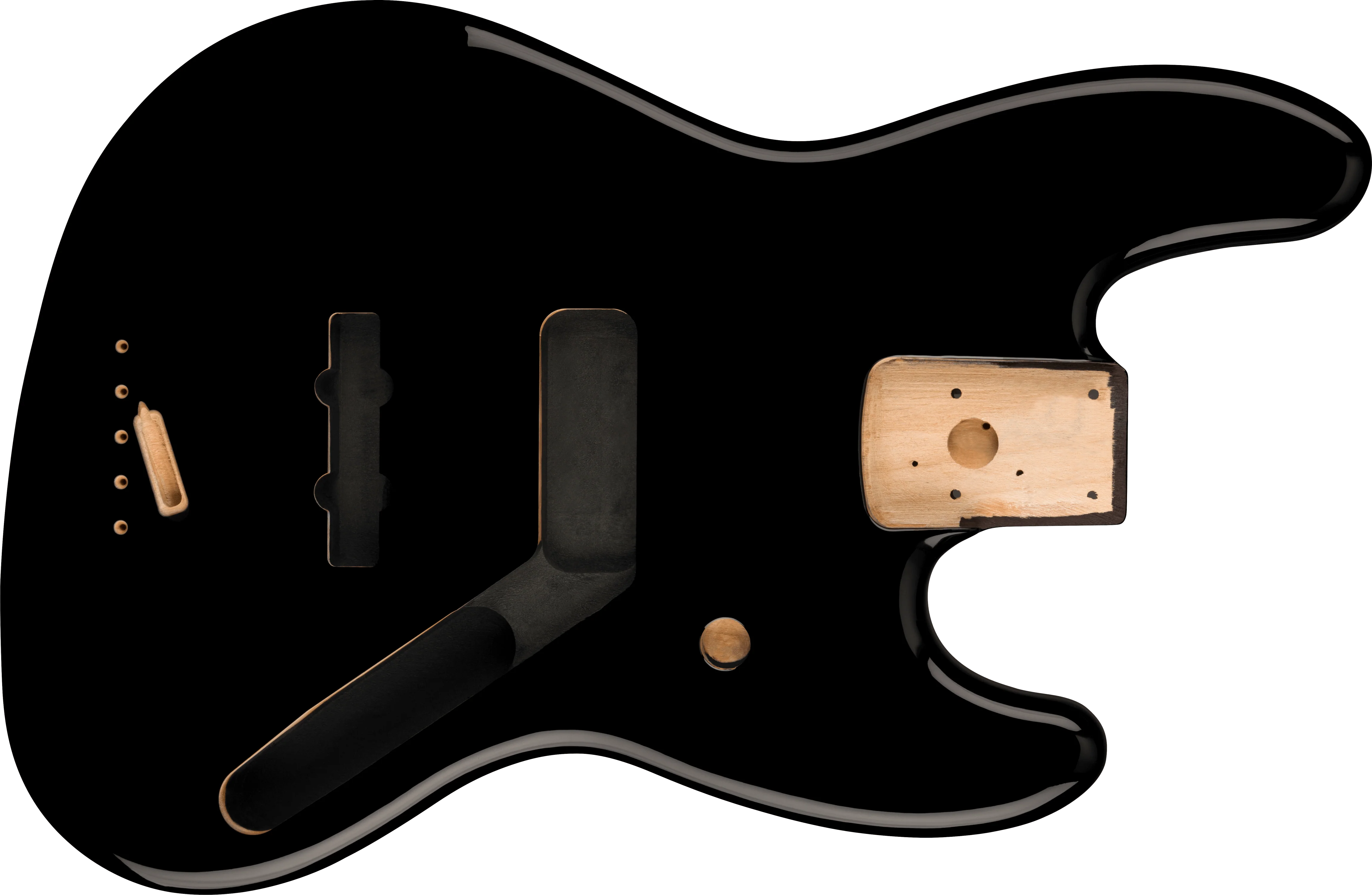 Standard Series Jazz Bass® Alder Body - Black 1 Standard Series Jazz Bass® Alder Body - Black