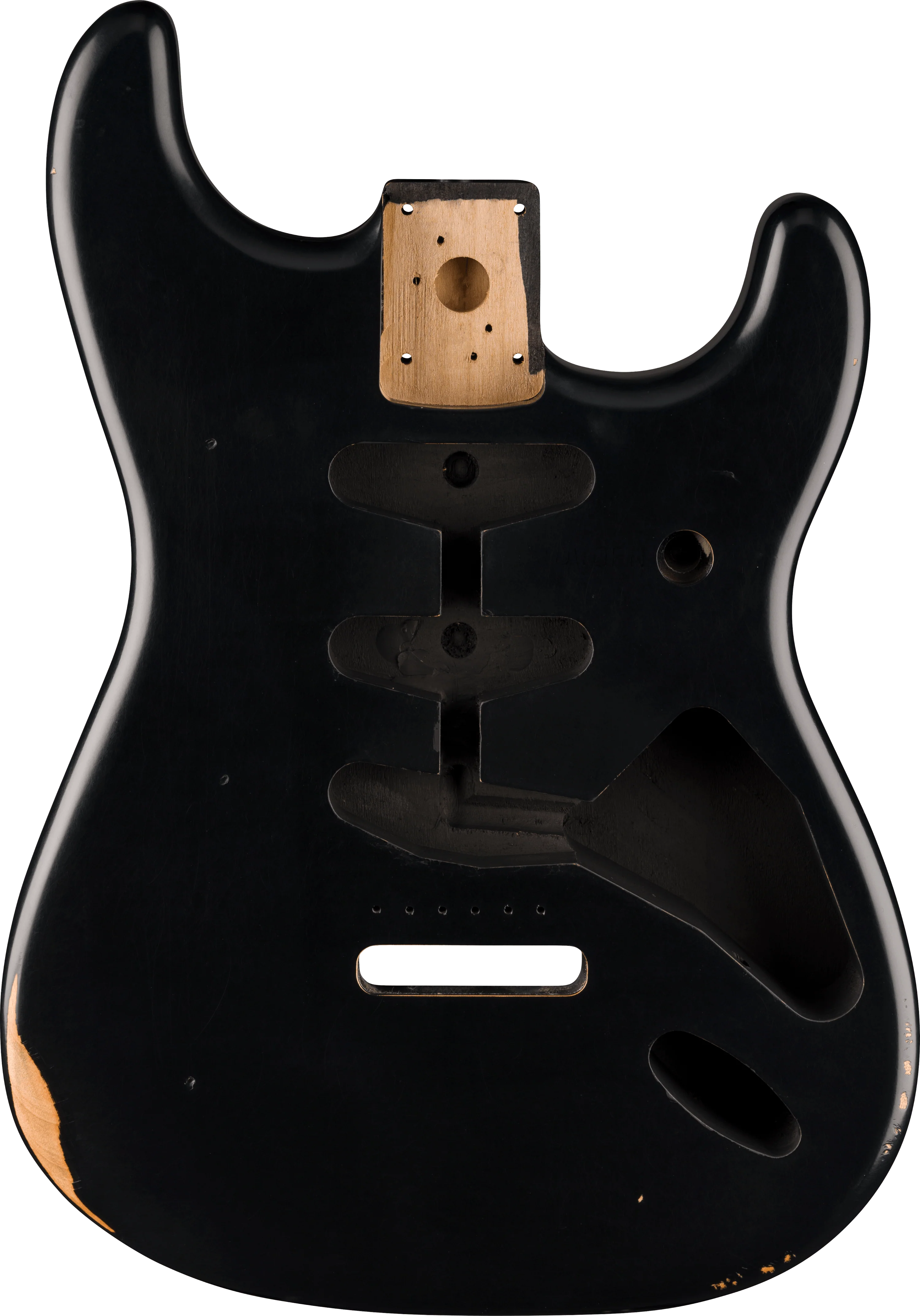 Road Worn® 50's Stratocaster® SSS Alder Body, Black