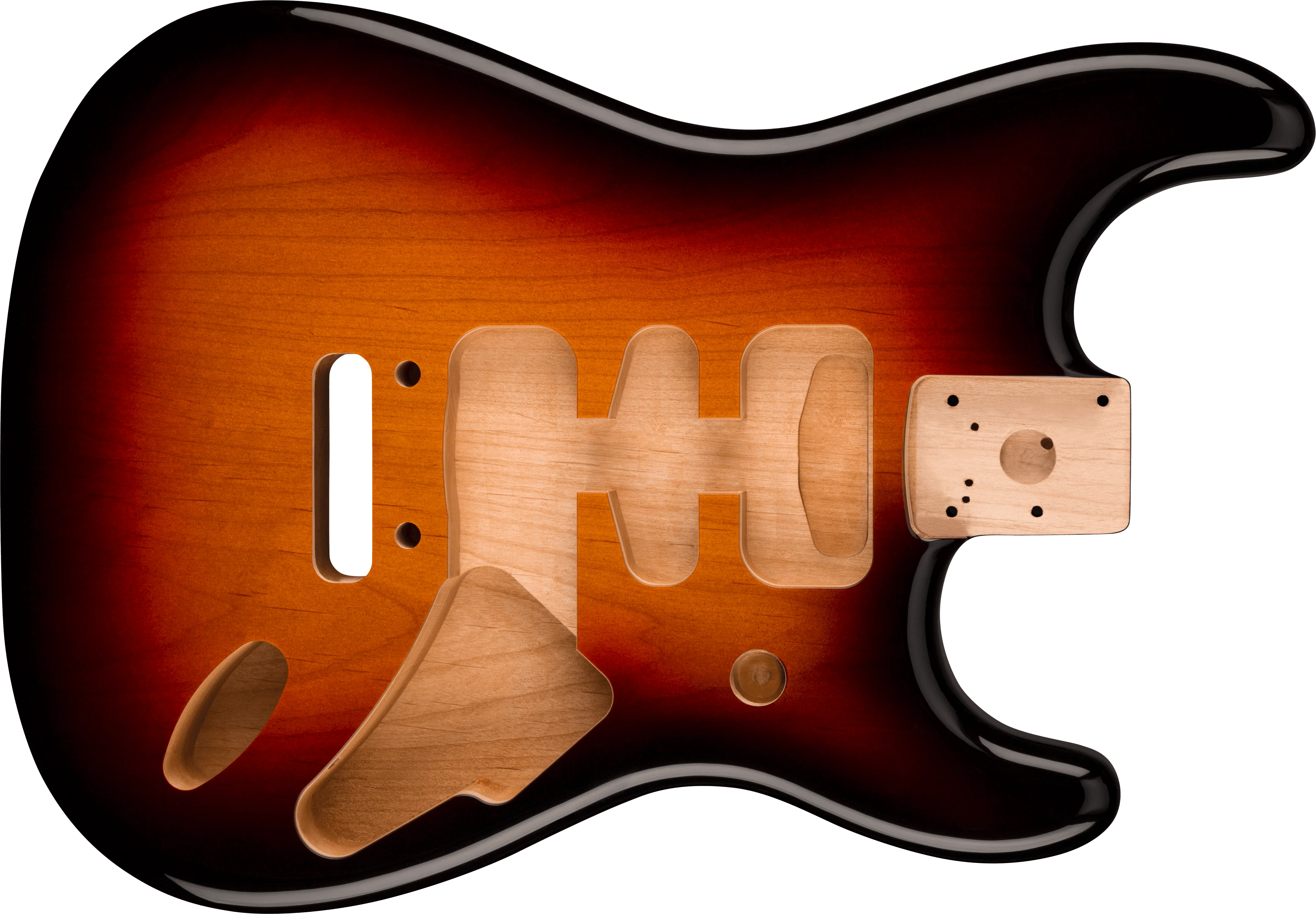 Deluxe Series Stratocaster® Alder Body 1 Deluxe Series Stratocaster® Alder Body