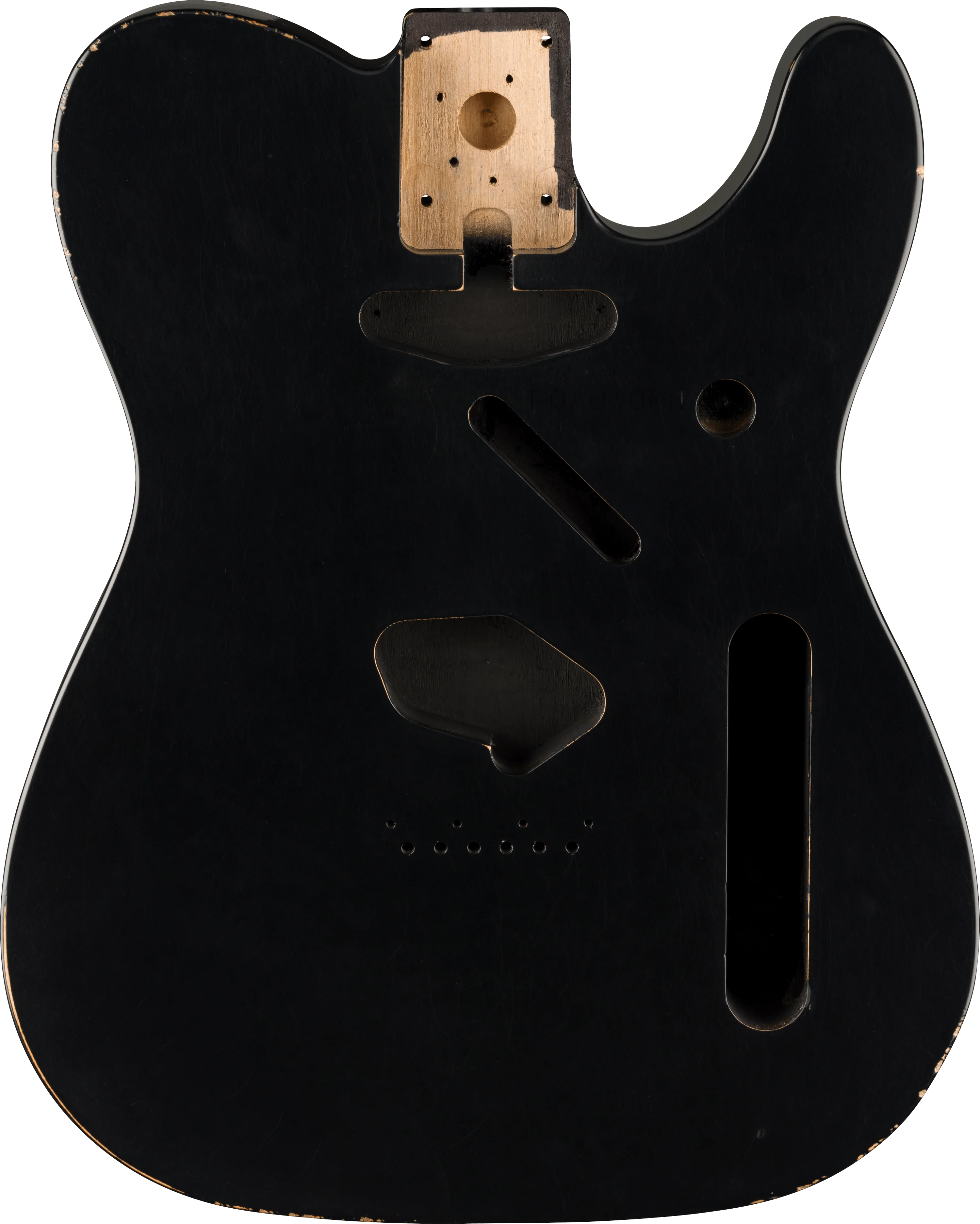 Road Worn® 50's Telecaster® SS Alder Body, Black 1 Road Worn® 50's Telecaster® SS Alder Body, Black