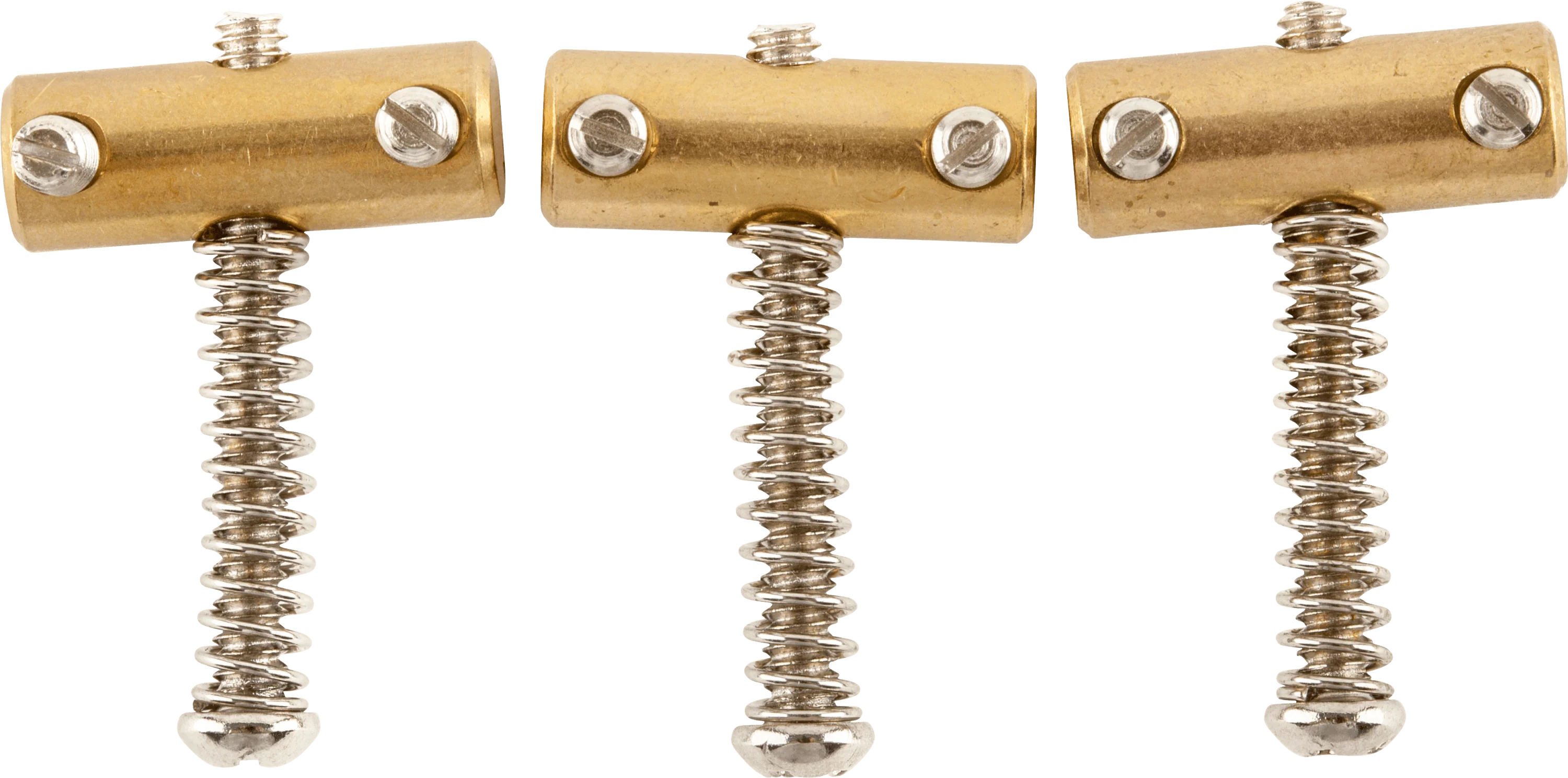 American Vintage Telecaster® Compensated Bridge Saddles (3) 1 American Vintage Telecaster® Compensated Bridge Saddles (3)