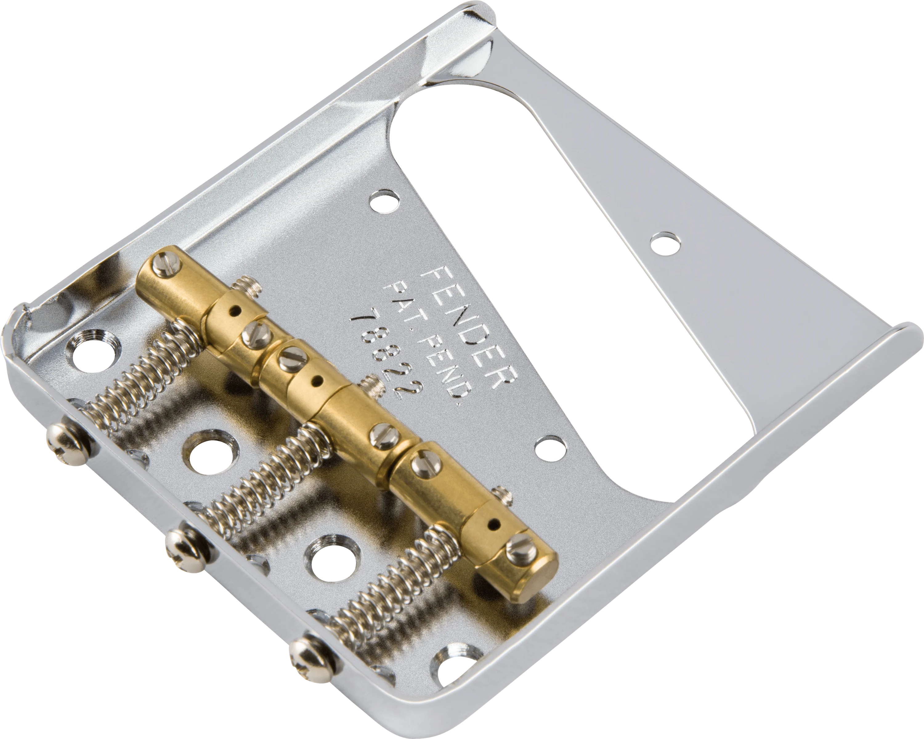 3-Saddle American Vintage Hot Rod Telecaster® Bridge Assembly 1 3-Saddle American Vintage Hot Rod Telecaster® Bridge Assembly