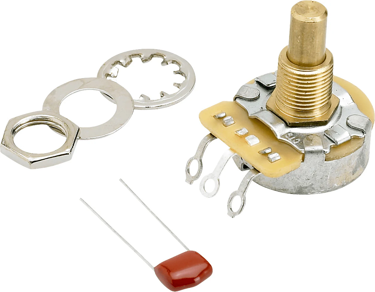 500K Solid Shaft Potentiometer (Volume or Tone)