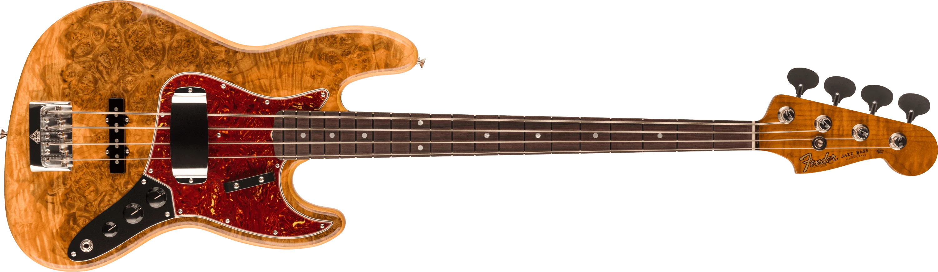 Artisan Maple Burl Jazz Bass® 1 Artisan Maple Burl Jazz Bass®