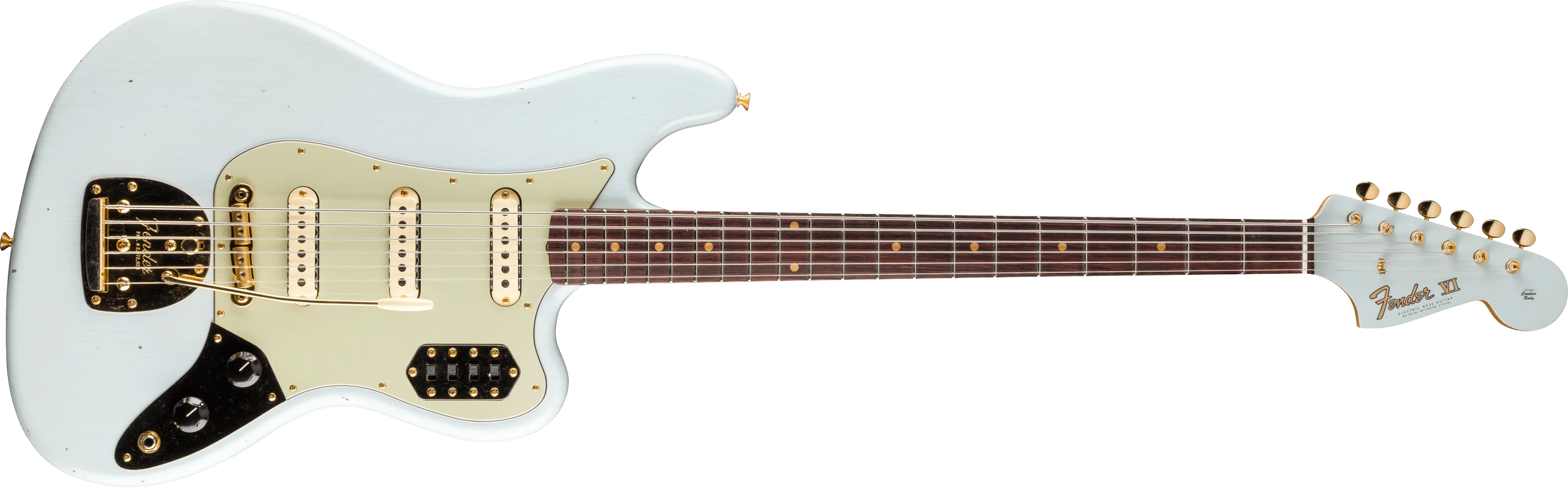 1966 Bass VI Journeyman Relic® with Gold Closet Classic Hardware 4 1966 Bass VI Journeyman Relic® with Gold Closet Classic Hardware