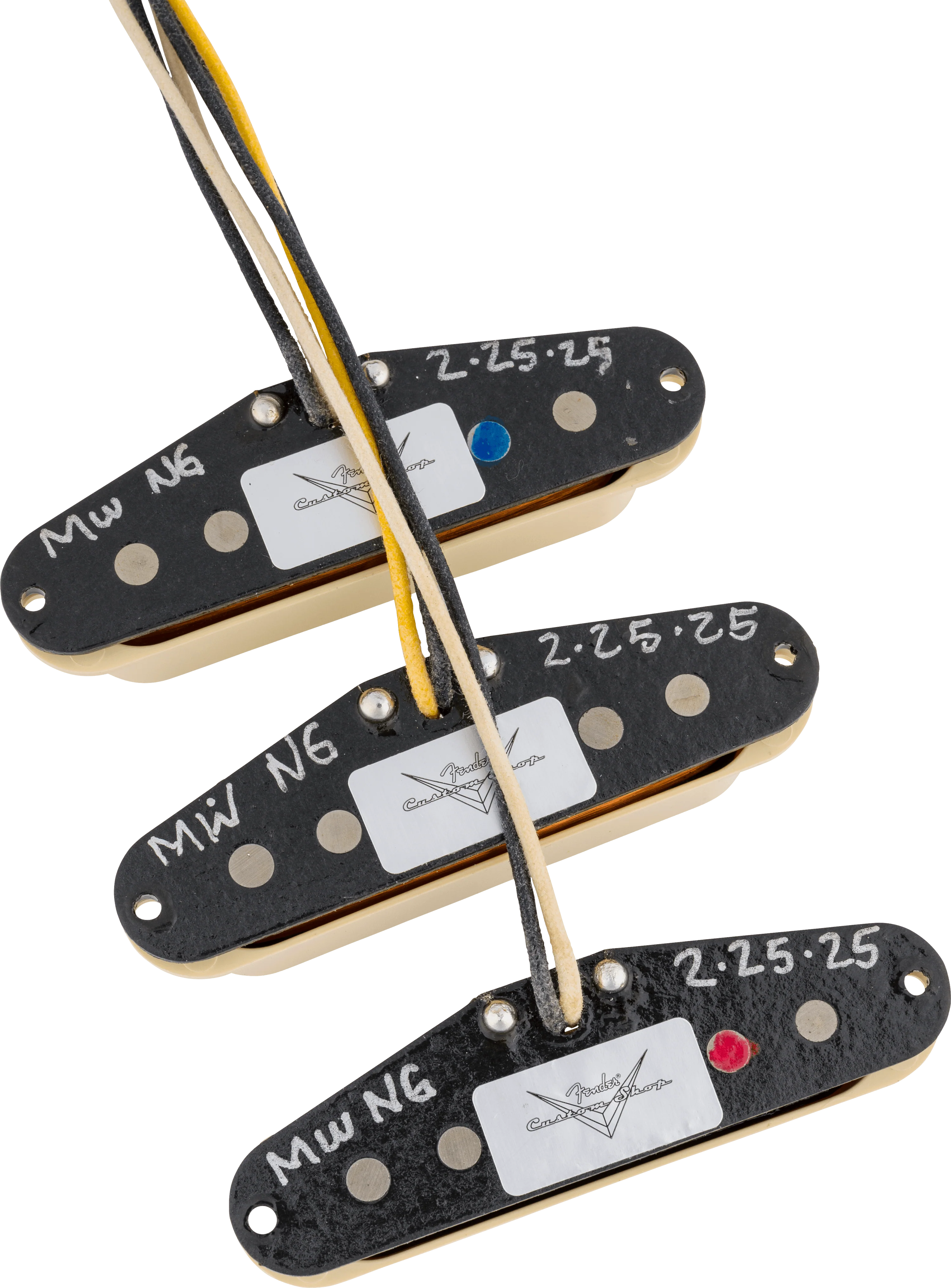 Custom Shop Ancho Poblano Stratocaster® Pickup Set 2 Custom Shop Ancho Poblano Stratocaster® Pickup Set