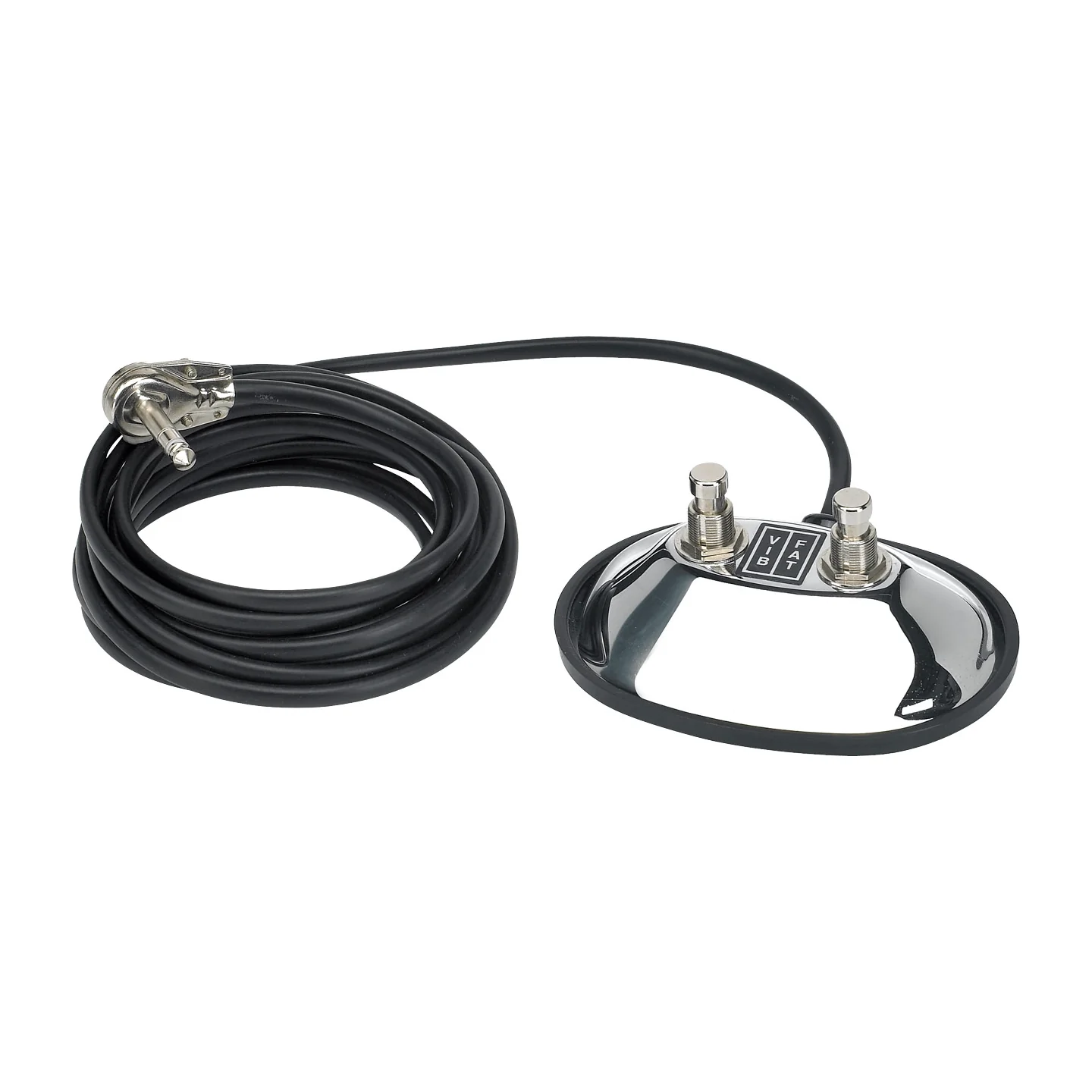 2-Button Vintage-Style Footswitch: Vibrato-Fat (1/4" Jack)