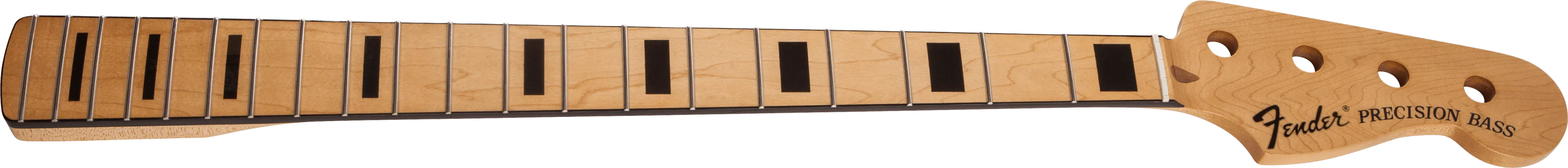 Classic Series 70's Precision Bass® Neck, 20 Medium Jumbo Frets, Block Inlay - Maple 2 Classic Series 70's Precision Bass® Neck, 20 Medium Jumbo Frets, Block Inlay - Maple