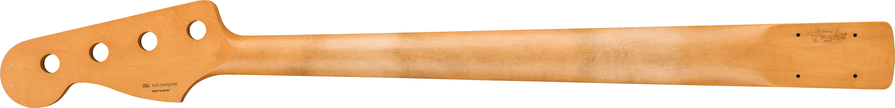 Road Worn® '60's Jazz Bass® Neck, 20 Medium Jumbo Frets, Pau Ferro, C Shape 2 Road Worn® '60's Jazz Bass® Neck, 20 Medium Jumbo Frets, Pau Ferro, C Shape