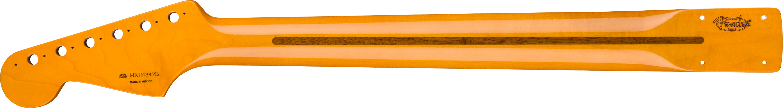 Classic Series '50s Stratocaster® Neck with Lacquer Finish, Soft "V" Shape - Maple Fingerboard 2 Classic Series '50s Stratocaster® Neck with Lacquer Finish, Soft "V" Shape - Maple Fingerboard